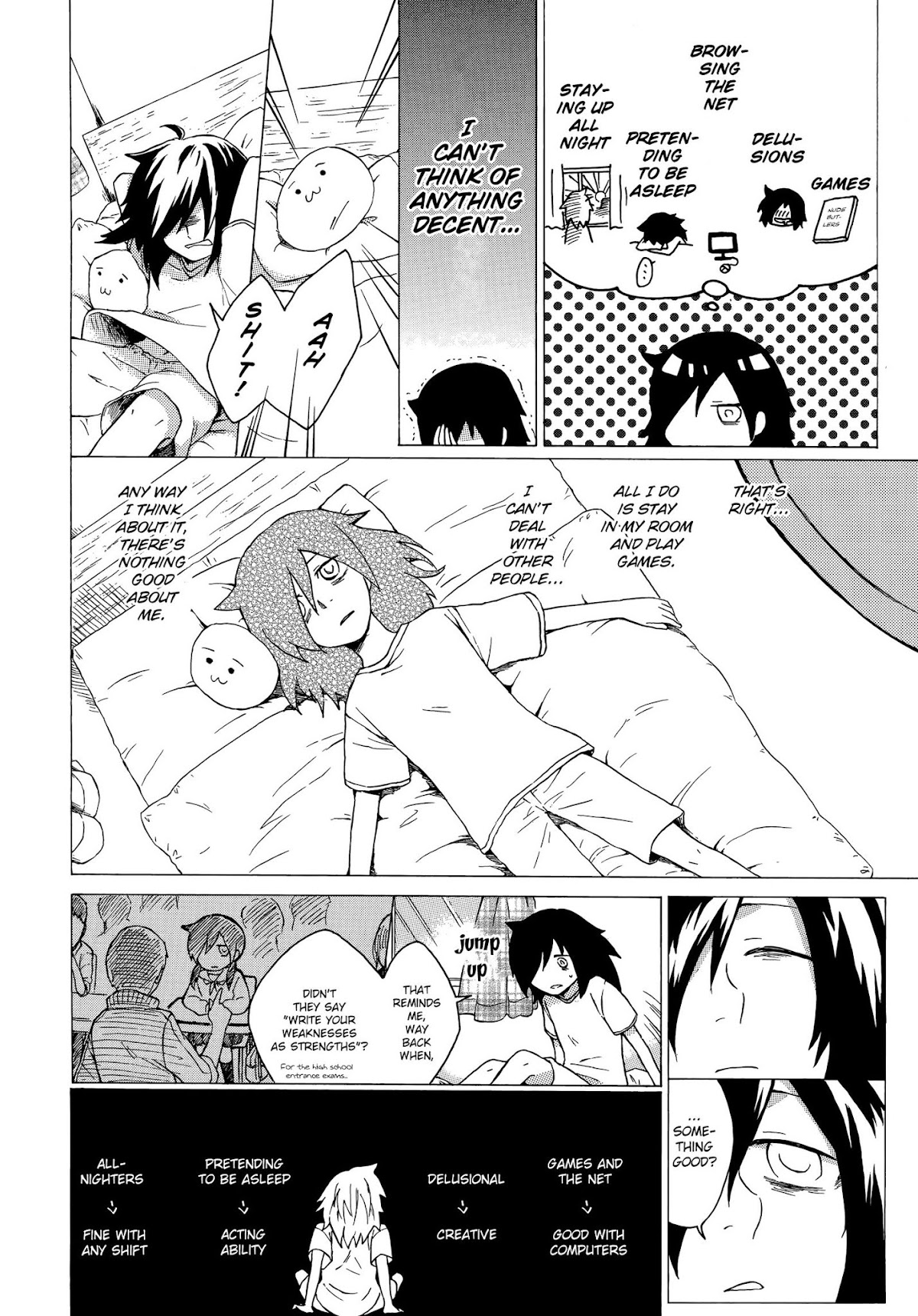 Watashi ga Motenai no wa Dou Kangaete mo Omaera ga Warui! Anthology Chapter 16 page 4 - Chapter 16: I'm Not Popular, So I'll Get a Job
