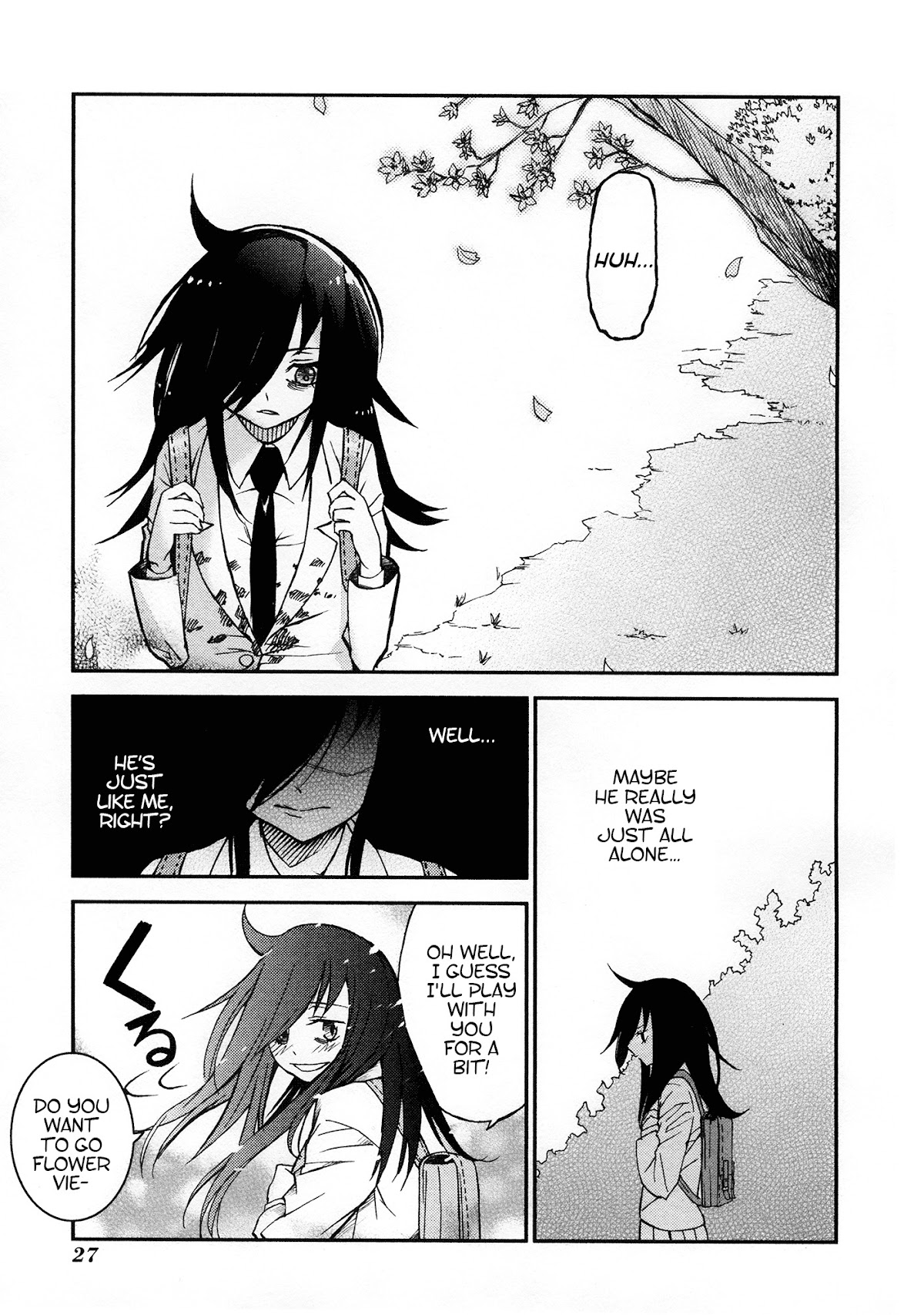 Watashi ga Motenai no wa Dou Kangaete mo Omaera ga Warui! Anthology Chapter 3 page 9 - Chapter 3: Watamote Anthology Part 3