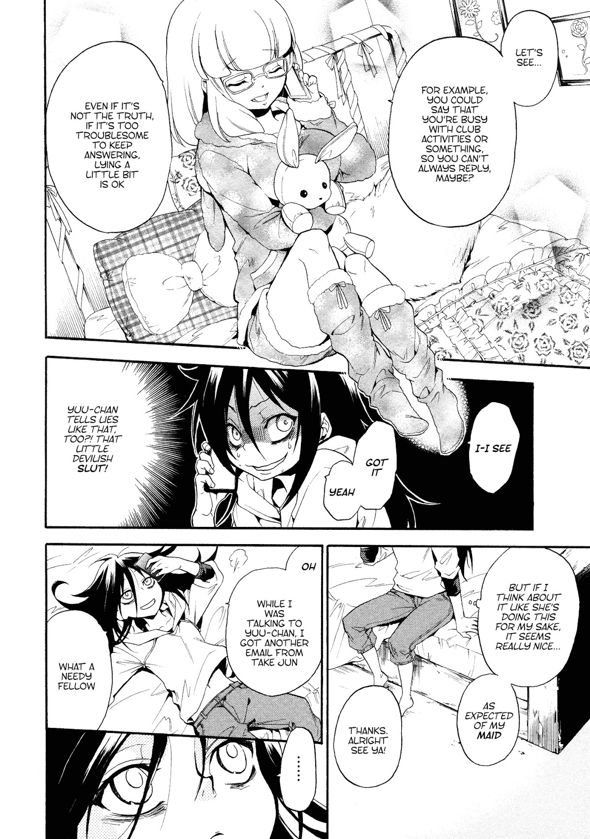 Watashi ga Motenai no wa Dou Kangaete mo Omaera ga Warui! Anthology Chapter 5 page 6 - Chapter 5: Watamote Anthology Part 5