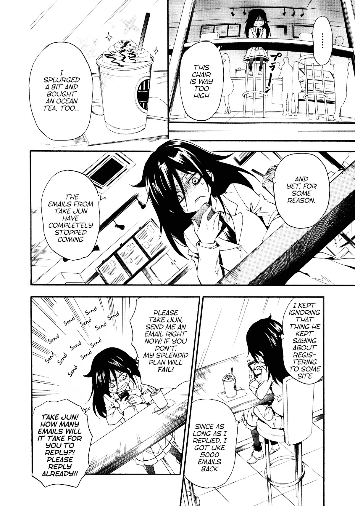 Watashi ga Motenai no wa Dou Kangaete mo Omaera ga Warui! Anthology Chapter 5 page 8 - Chapter 5: Watamote Anthology Part 5
