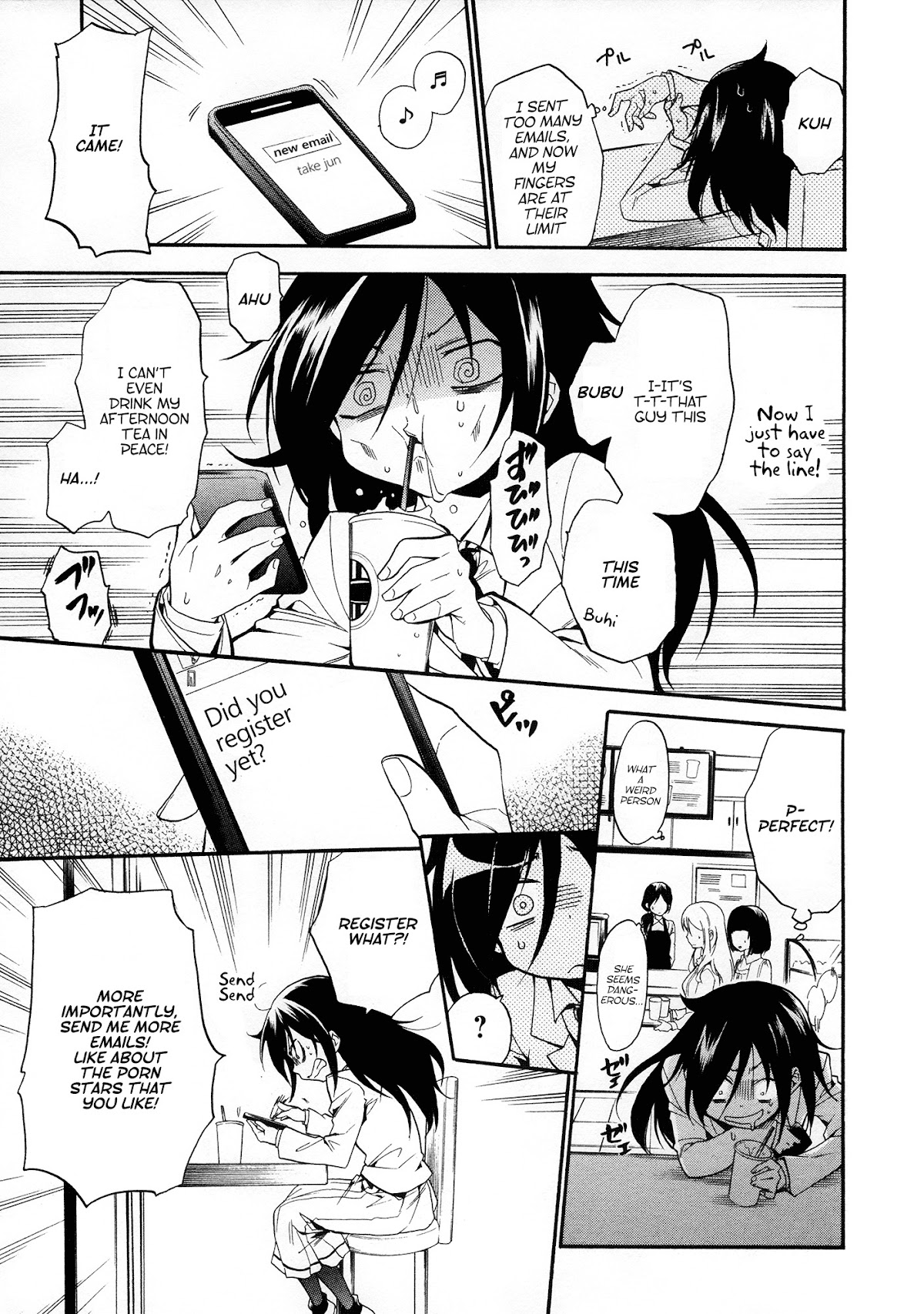 Watashi ga Motenai no wa Dou Kangaete mo Omaera ga Warui! Anthology Chapter 5 page 9 - Chapter 5: Watamote Anthology Part 5