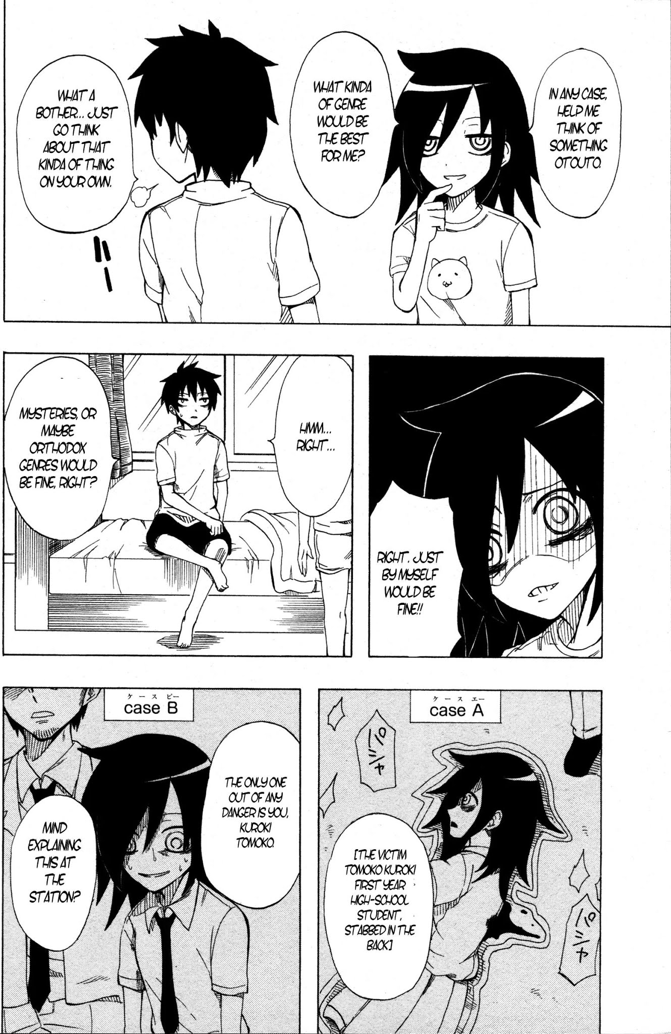 Watashi ga Motenai no wa Dou Kangaete mo Omaera ga Warui! Anthology Chapter 9 page 2 - Chapter 9: Since I'm Not Popular I'll Change Genres