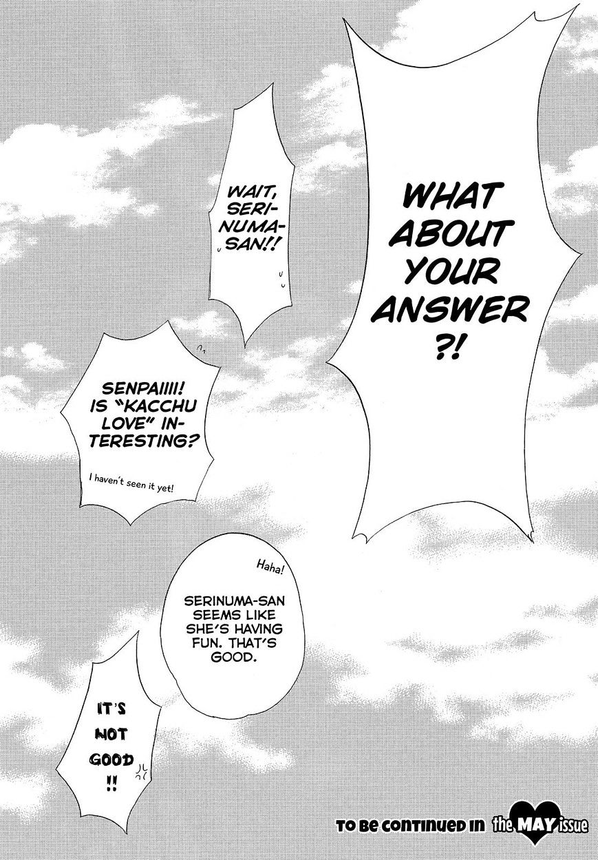 Watashi ga Motete Dousunda Chapter 22 page 37 - Chapter 22 : Fixed