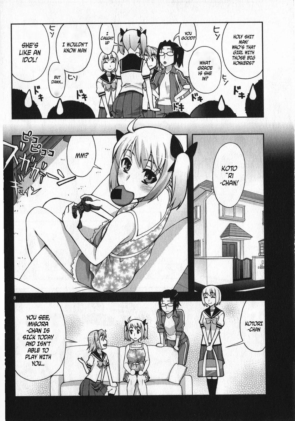 Watashi ga Oneechan Nan Dakara ne! Chapter 10 page 8 - Chapter 10: Kotori In Highschool!
