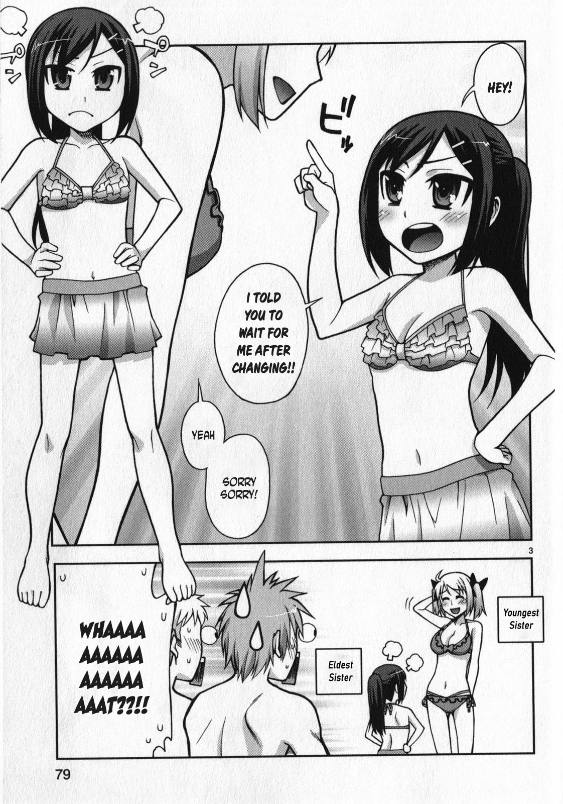 Watashi ga Oneechan Nan Dakara ne! Chapter 11 page 3 - Chapter 11: Let's Go To The Pool!