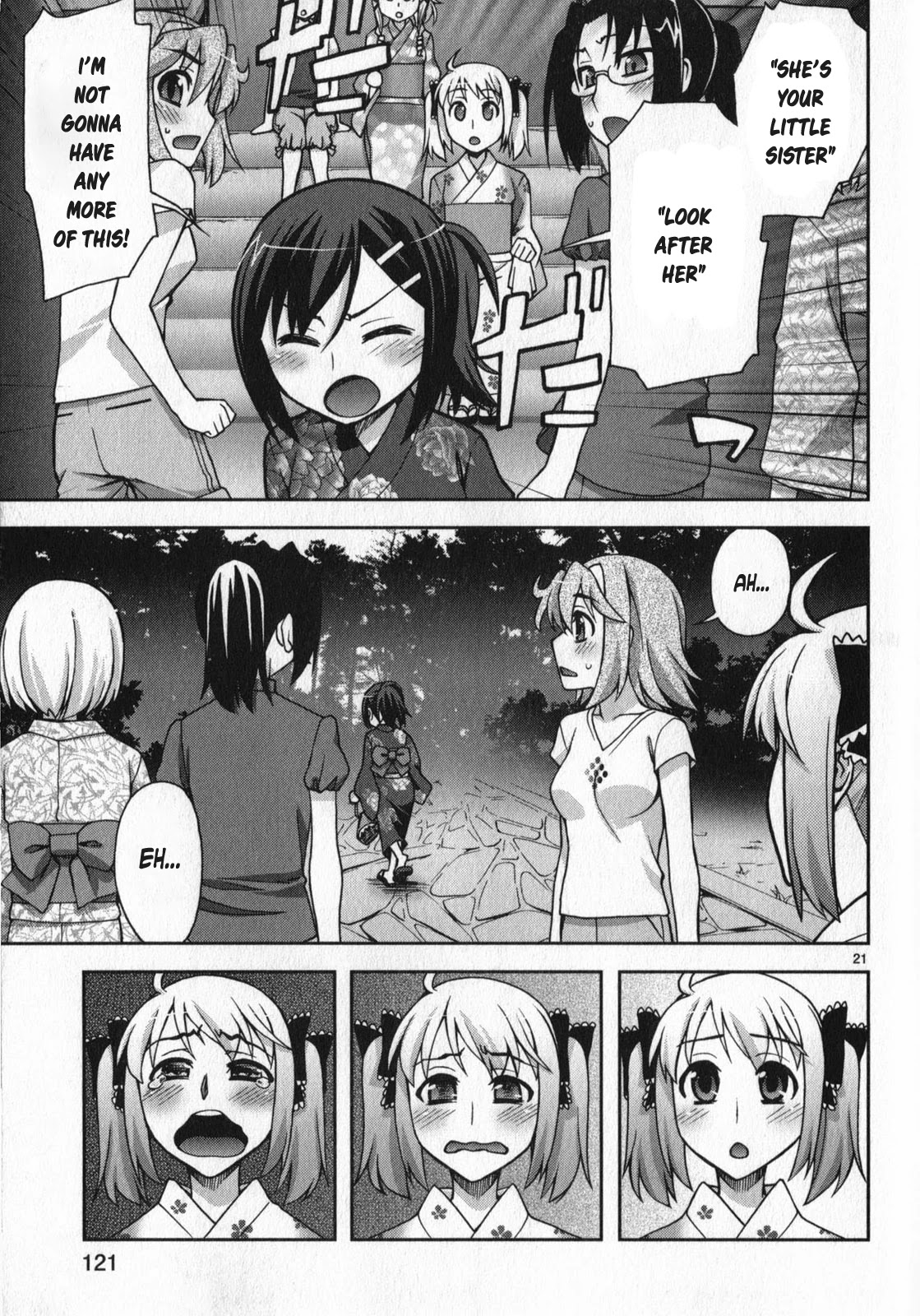 Watashi ga Oneechan Nan Dakara ne! Chapter 12 page 21 - Chapter 12: Misora's Yukata and The Summer Festival