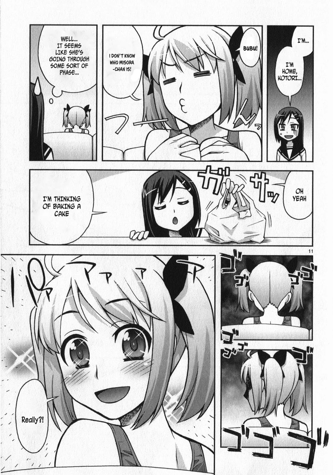 Watashi ga Oneechan Nan Dakara ne! Chapter 9 page 11 - Chapter 9: Baking Together!