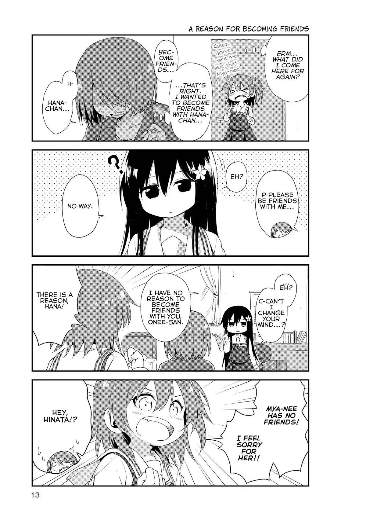 Watashi ni Tenshi ga Maiorita! Chapter 1 page 12 - Chapter 1