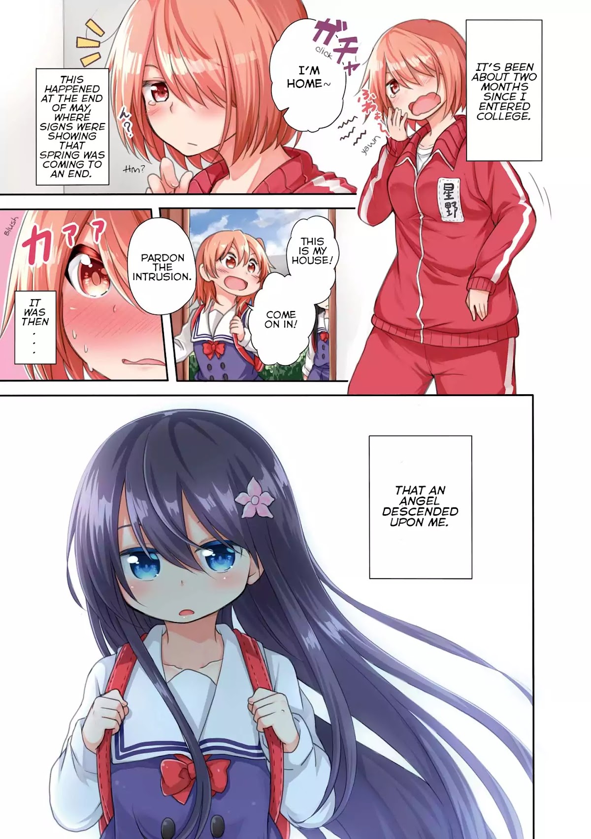 Watashi ni Tenshi ga Maiorita! Chapter 1 page 2 - Chapter 1