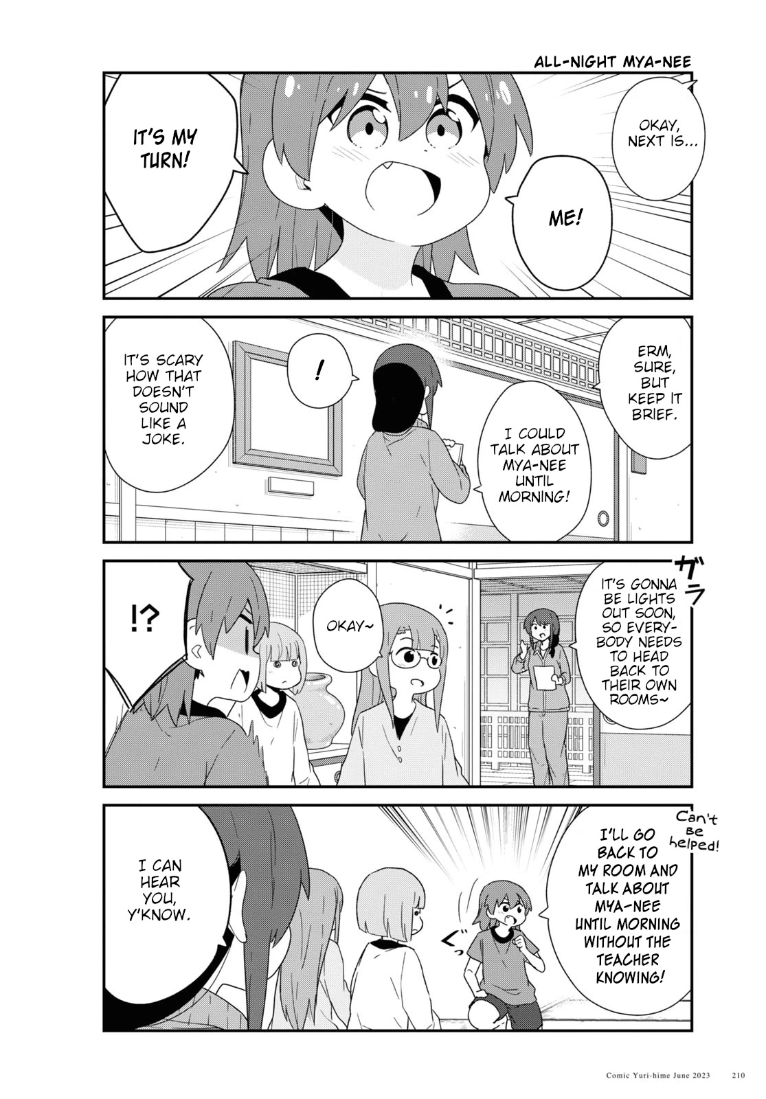 Watashi ni Tenshi ga Maiorita! Chapter 106 page 10 - Chapter 106
