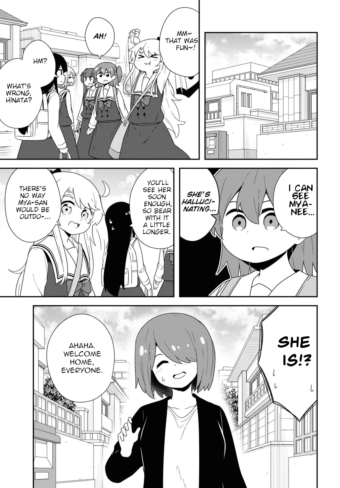 Watashi ni Tenshi ga Maiorita! Chapter 107 page 13 - Chapter 107