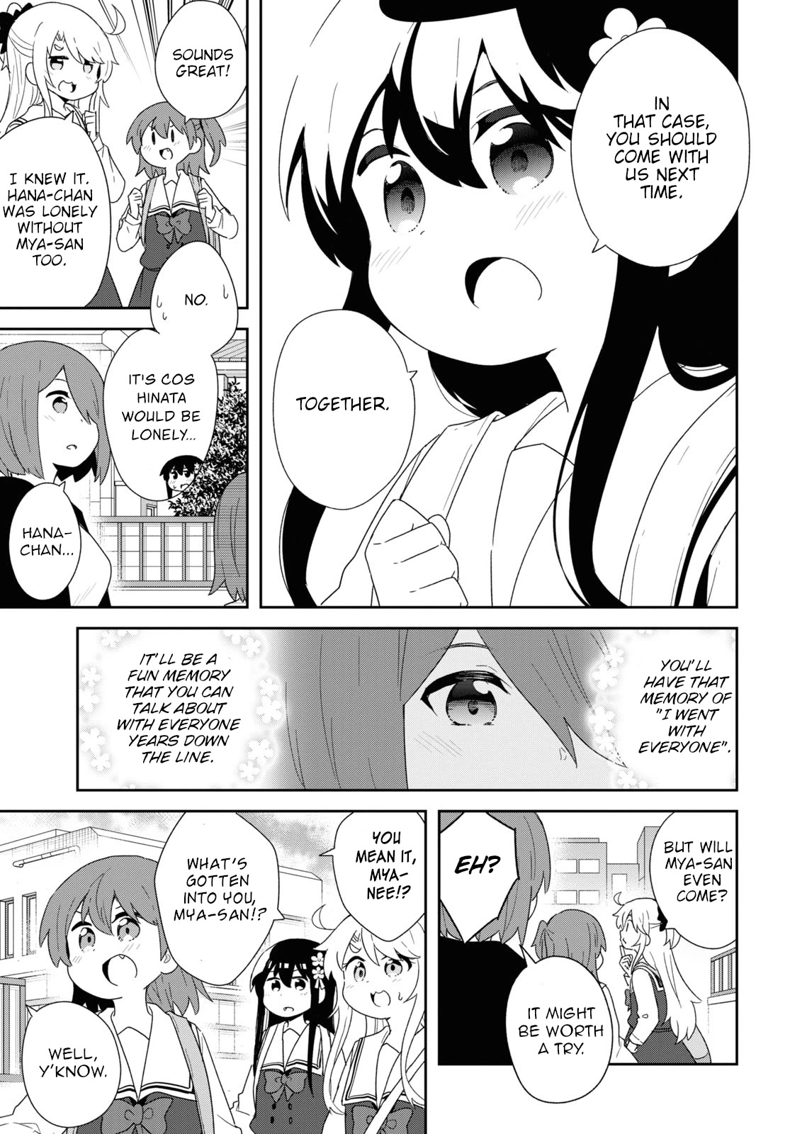 Watashi ni Tenshi ga Maiorita! Chapter 107 page 15 - Chapter 107