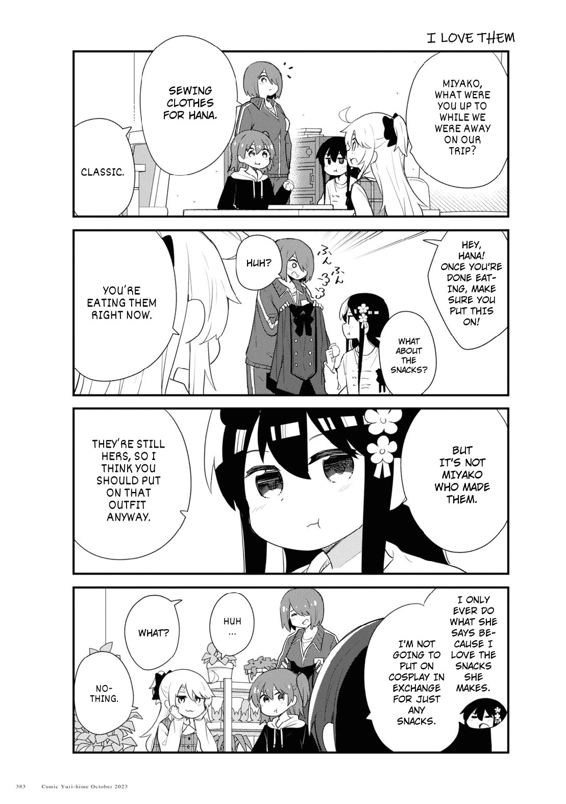 Watashi ni Tenshi ga Maiorita! Chapter 109 page 3 - Chapter 109