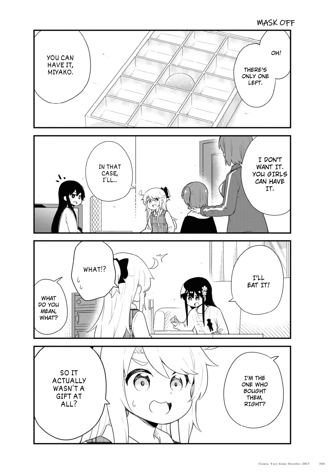 Watashi ni Tenshi ga Maiorita! Chapter 109 page 4 - Chapter 109