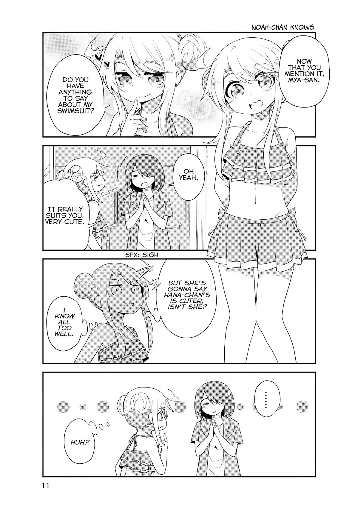 Watashi ni Tenshi ga Maiorita! Chapter 11 page 10 - Chapter 11