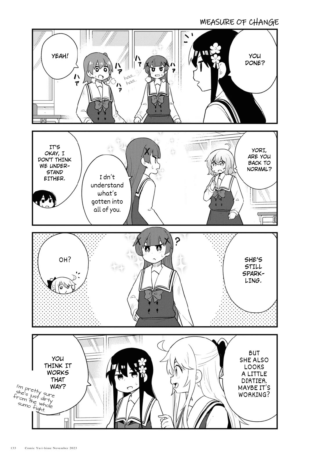 Watashi ni Tenshi ga Maiorita! Chapter 110 page 13 - Chapter 110