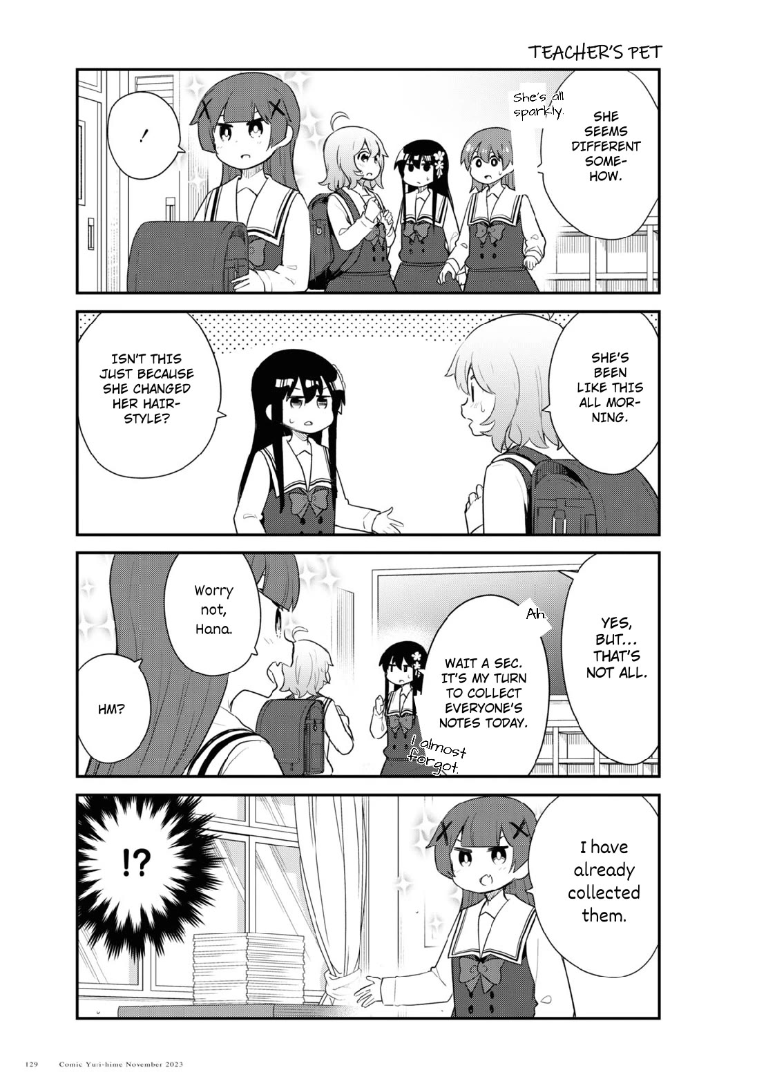 Watashi ni Tenshi ga Maiorita! Chapter 110 page 9 - Chapter 110