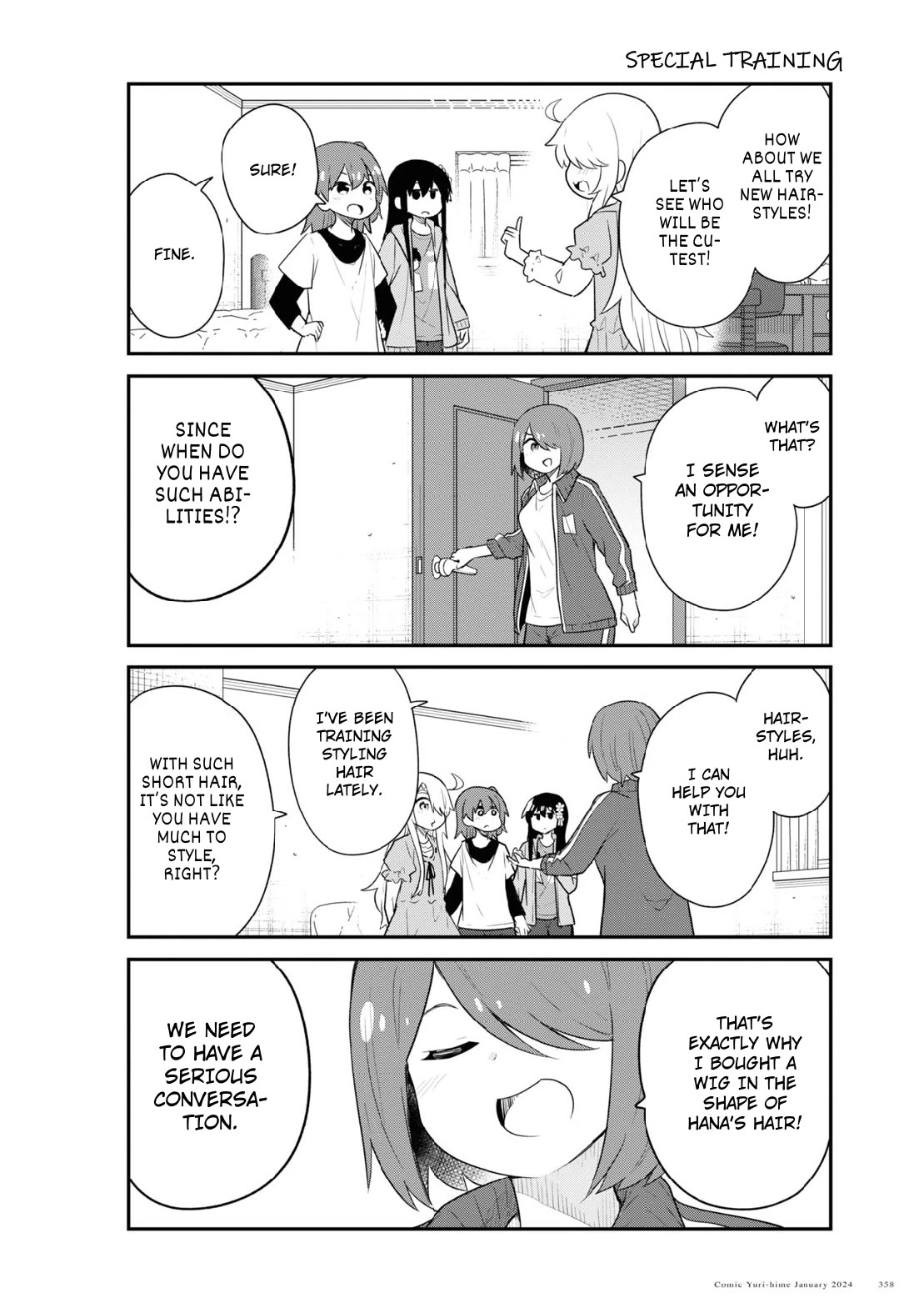 Watashi ni Tenshi ga Maiorita! Chapter 112 page 4 - Chapter 112
