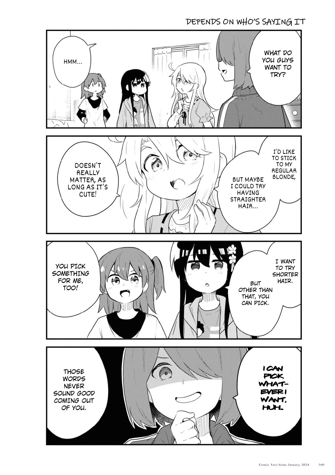 Watashi ni Tenshi ga Maiorita! Chapter 112 page 6 - Chapter 112