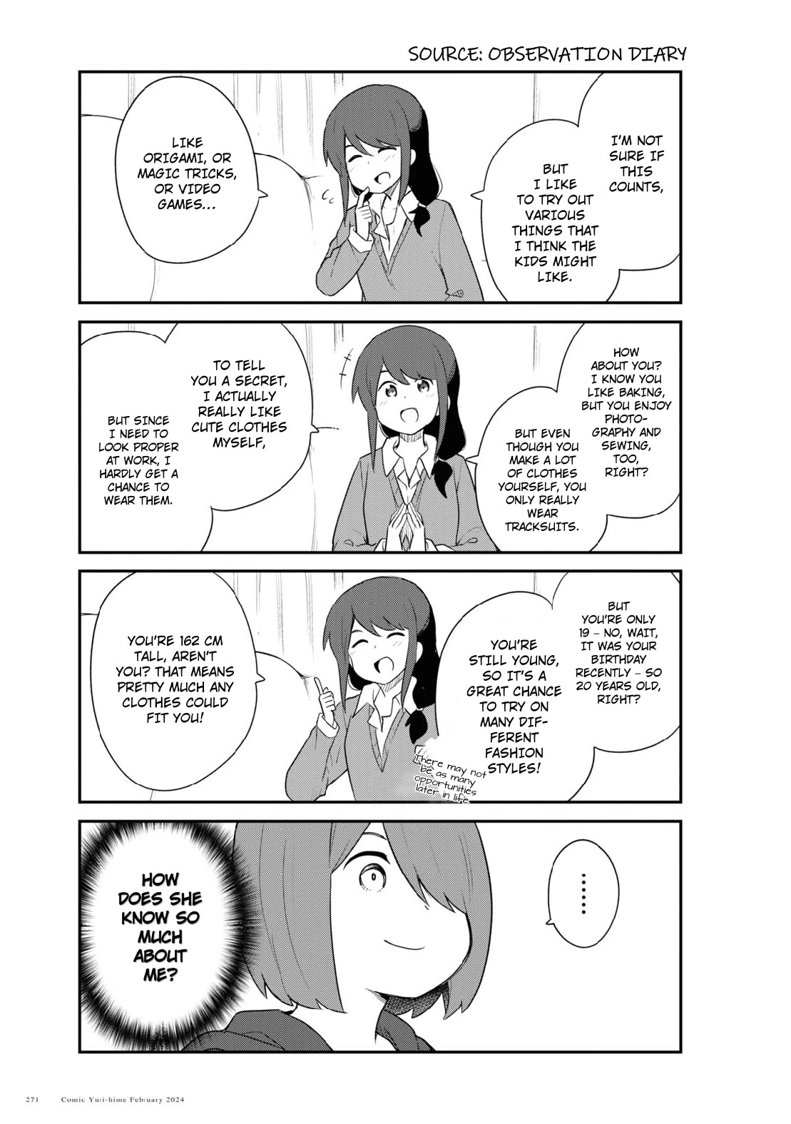 Watashi ni Tenshi ga Maiorita! Chapter 114 page 9 - Chapter 114
