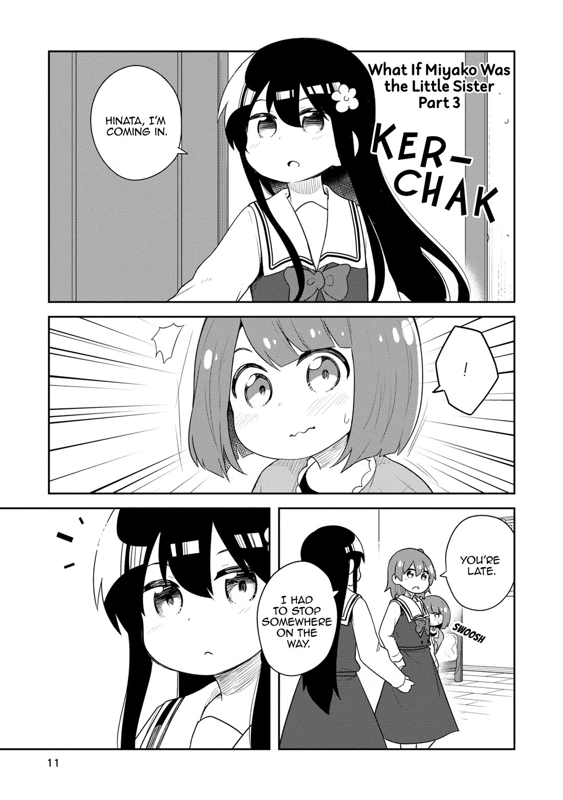 Watashi ni Tenshi ga Maiorita! Chapter 115.6 page 10 - Chapter 115.6: What If Miyako Was the Little Sister