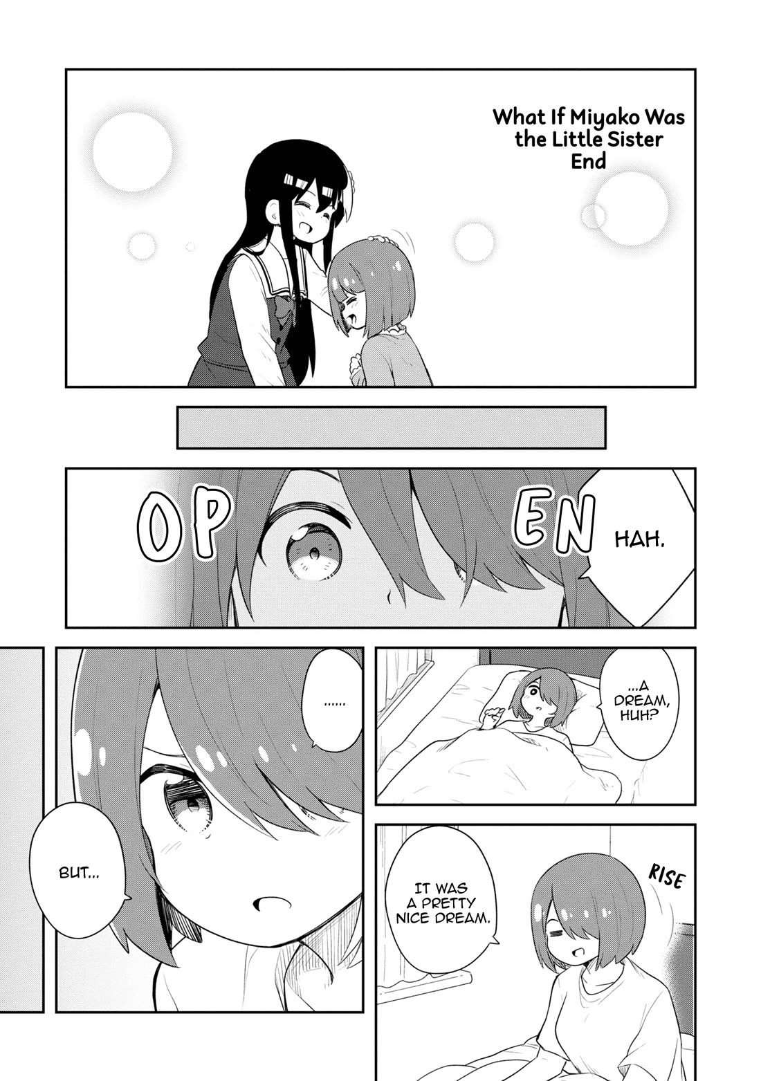 Watashi ni Tenshi ga Maiorita! Chapter 115.6 page 16 - Chapter 115.6: What If Miyako Was the Little Sister