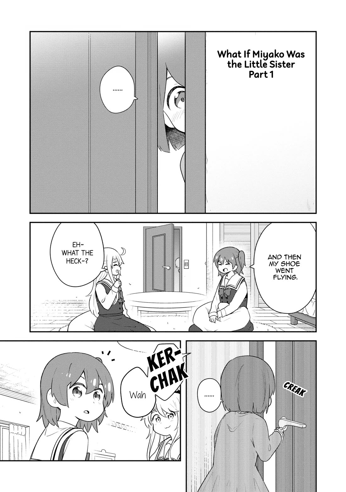 Watashi ni Tenshi ga Maiorita! Chapter 115.6 page 2 - Chapter 115.6: What If Miyako Was the Little Sister