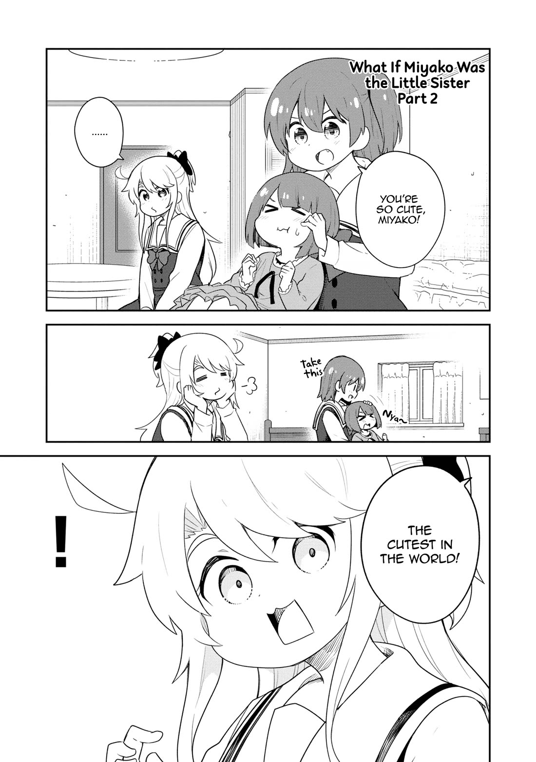 Watashi ni Tenshi ga Maiorita! Chapter 115.6 page 6 - Chapter 115.6: What If Miyako Was the Little Sister