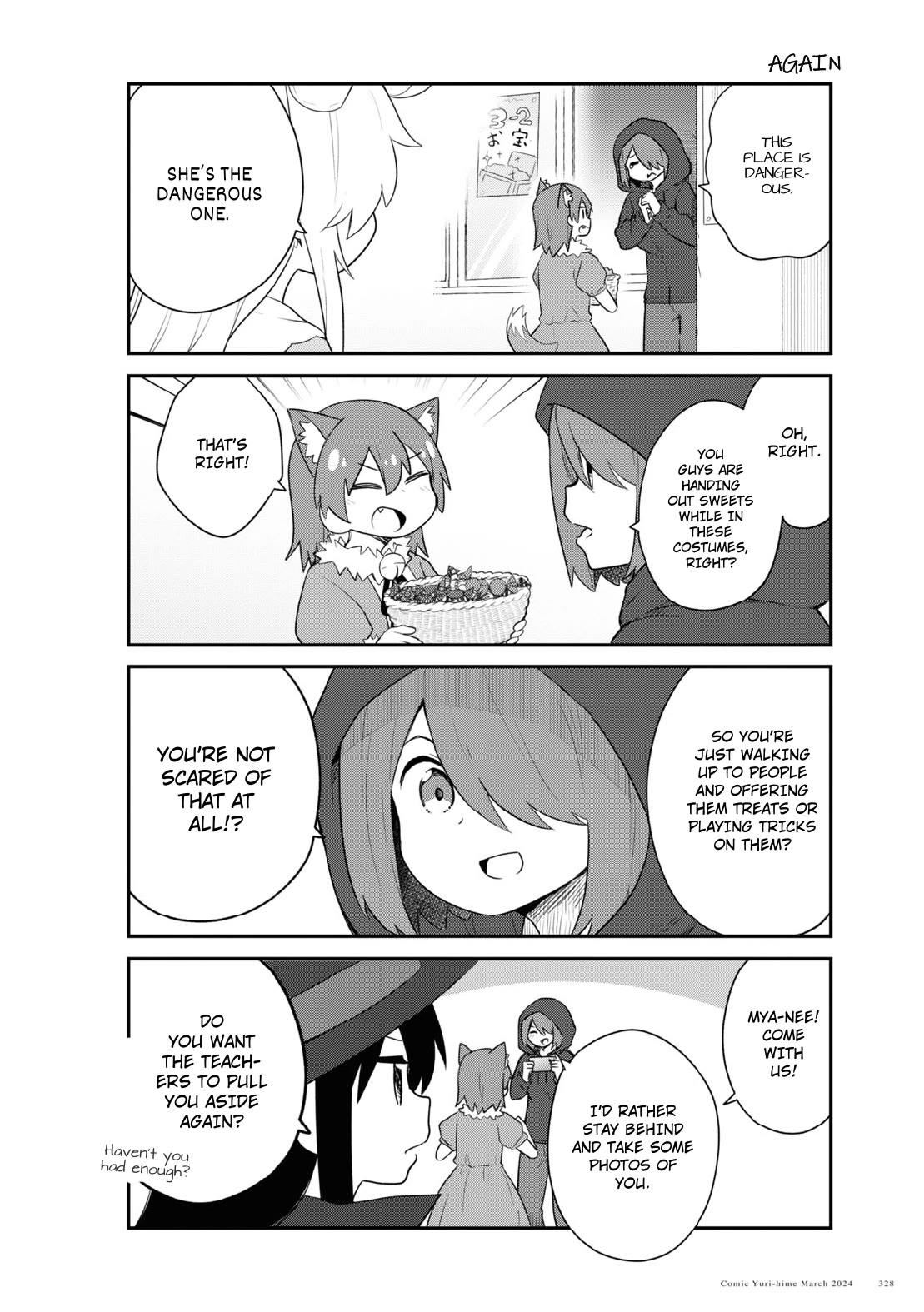 Watashi ni Tenshi ga Maiorita! Chapter 115 page 4 - Chapter 115
