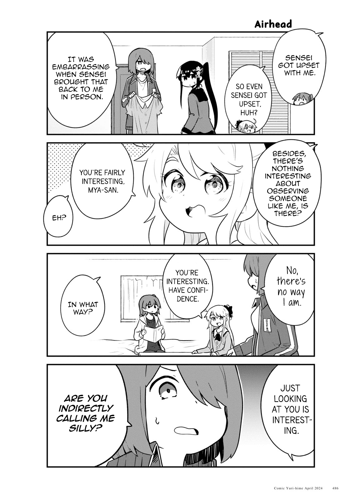 Watashi ni Tenshi ga Maiorita! Chapter 116 page 4 - Chapter 116