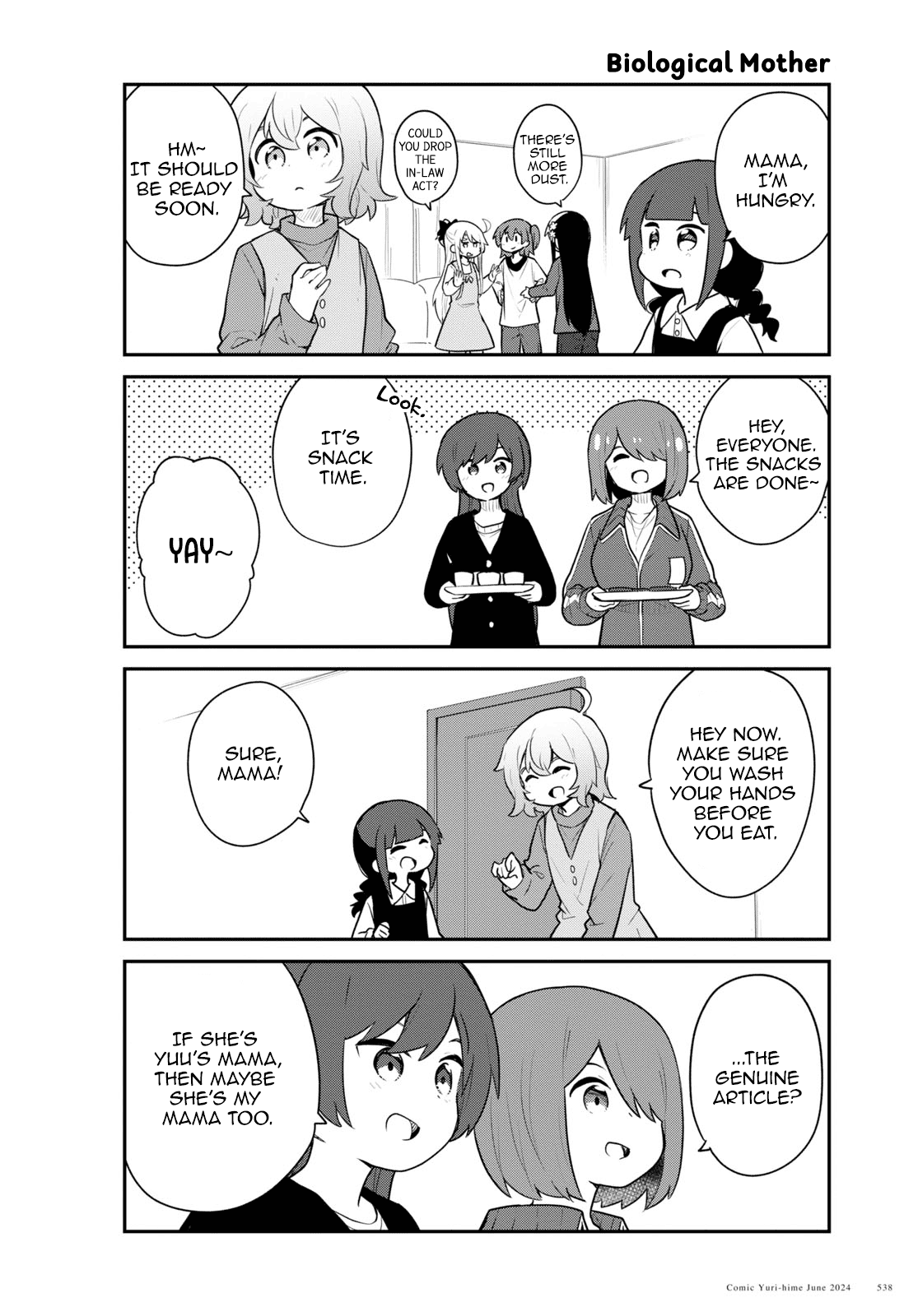 Watashi ni Tenshi ga Maiorita! Chapter 119 page 12 - Chapter 119