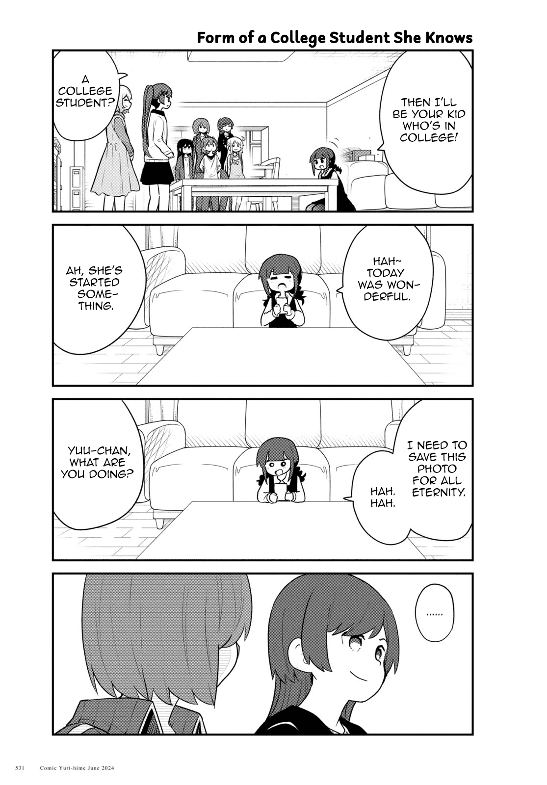 Watashi ni Tenshi ga Maiorita! Chapter 119 page 5 - Chapter 119