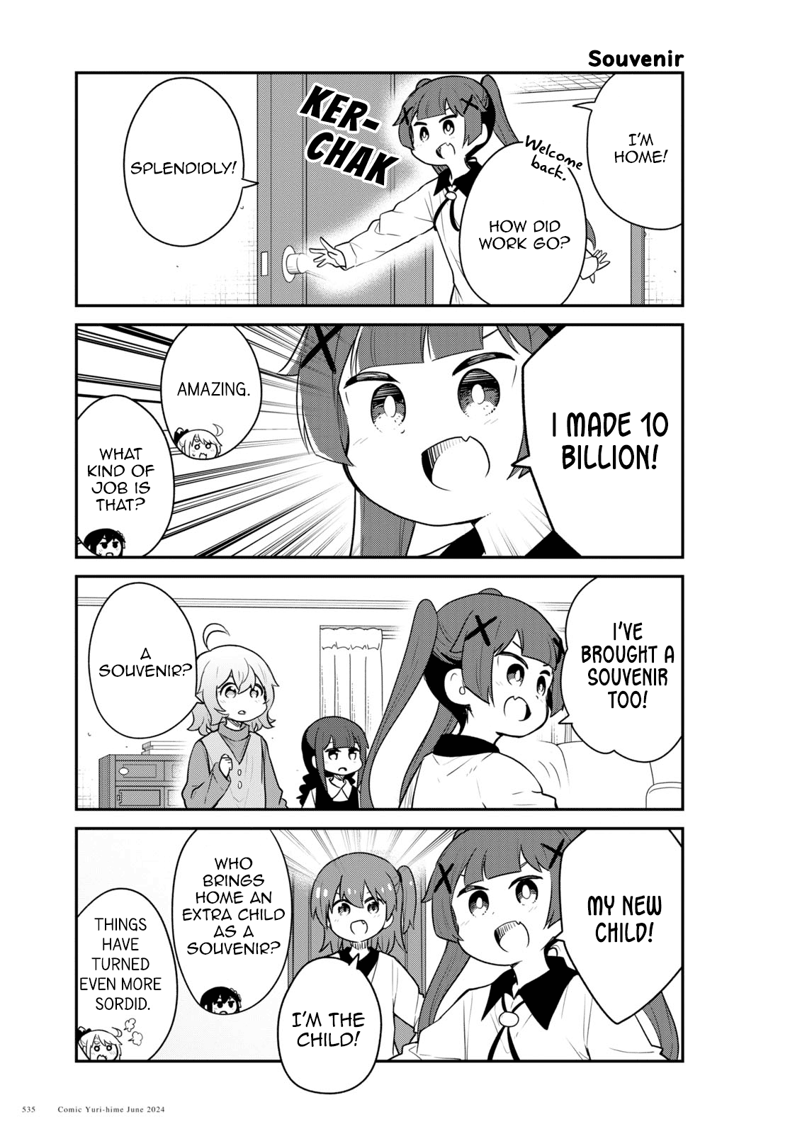 Watashi ni Tenshi ga Maiorita! Chapter 119 page 9 - Chapter 119