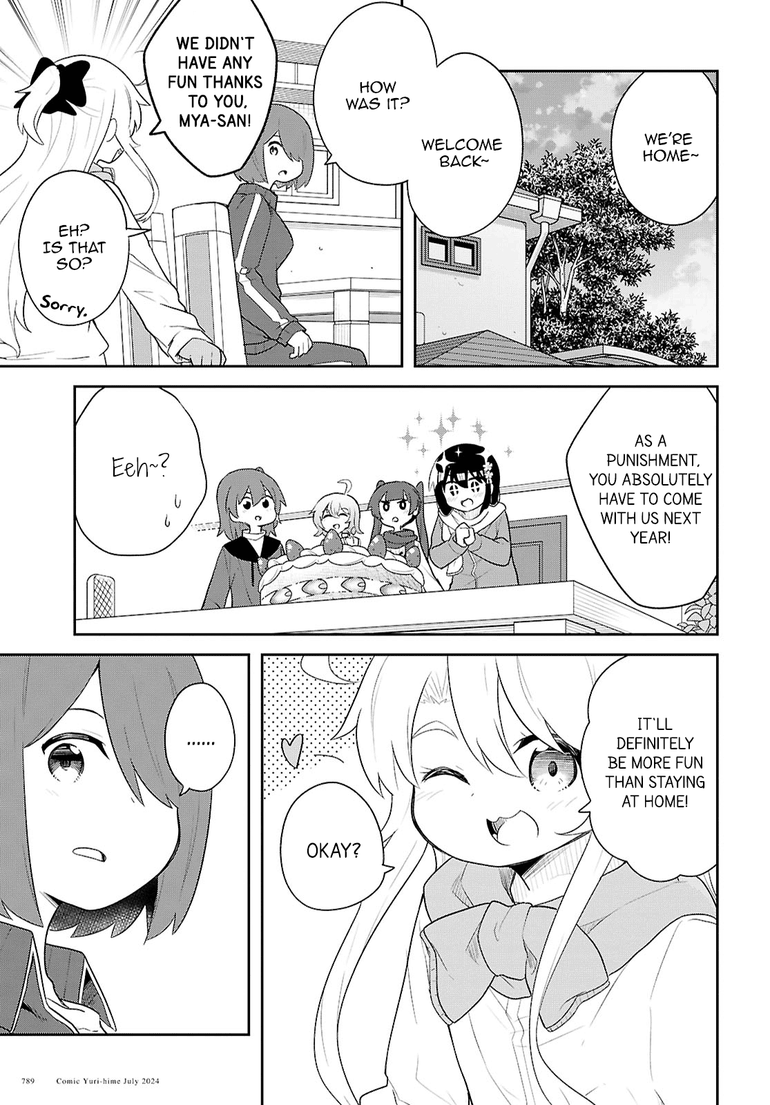 Watashi ni Tenshi ga Maiorita! Chapter 120 page 13 - Chapter 120