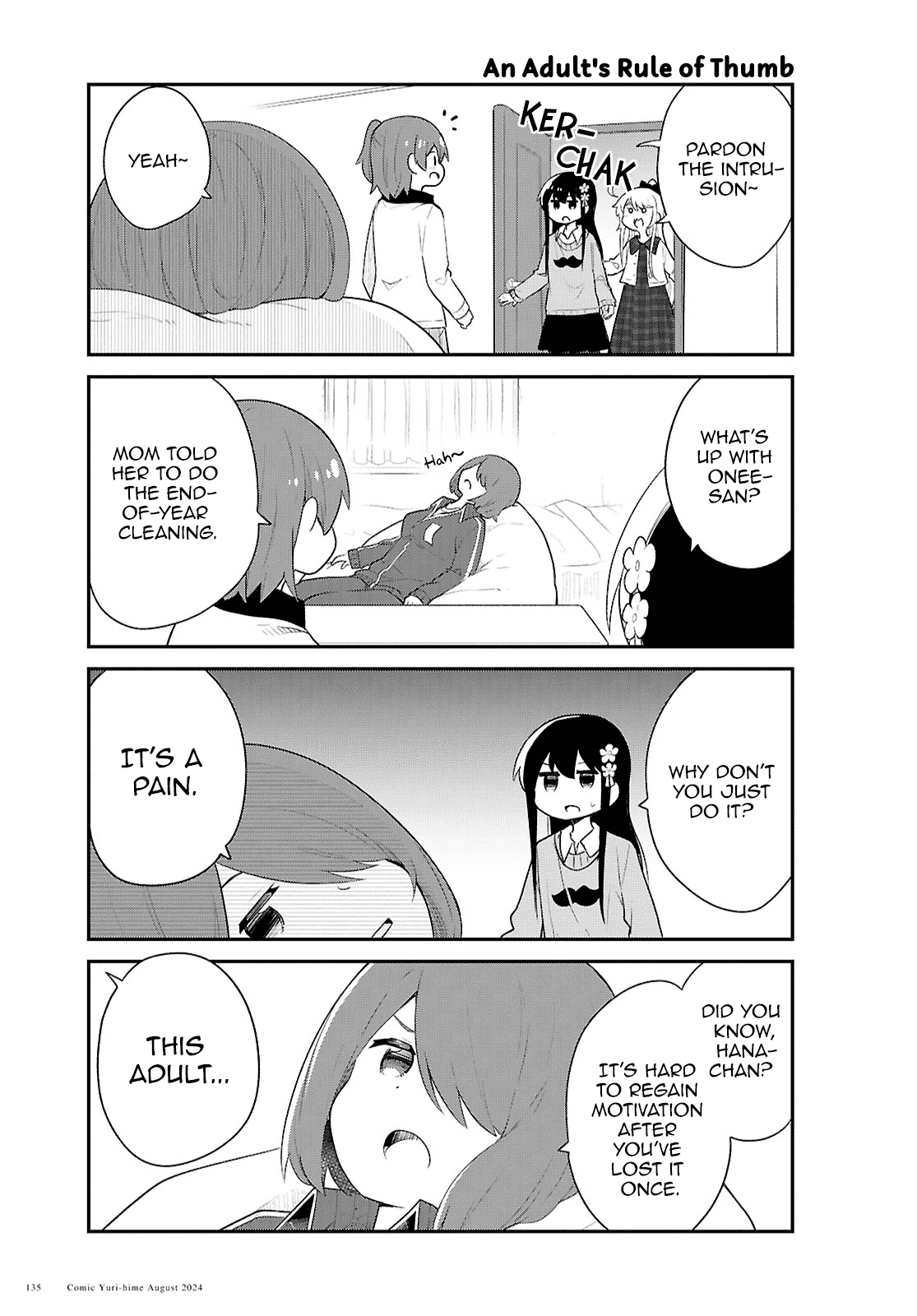 Watashi ni Tenshi ga Maiorita! Chapter 121 page 3 - Chapter 121