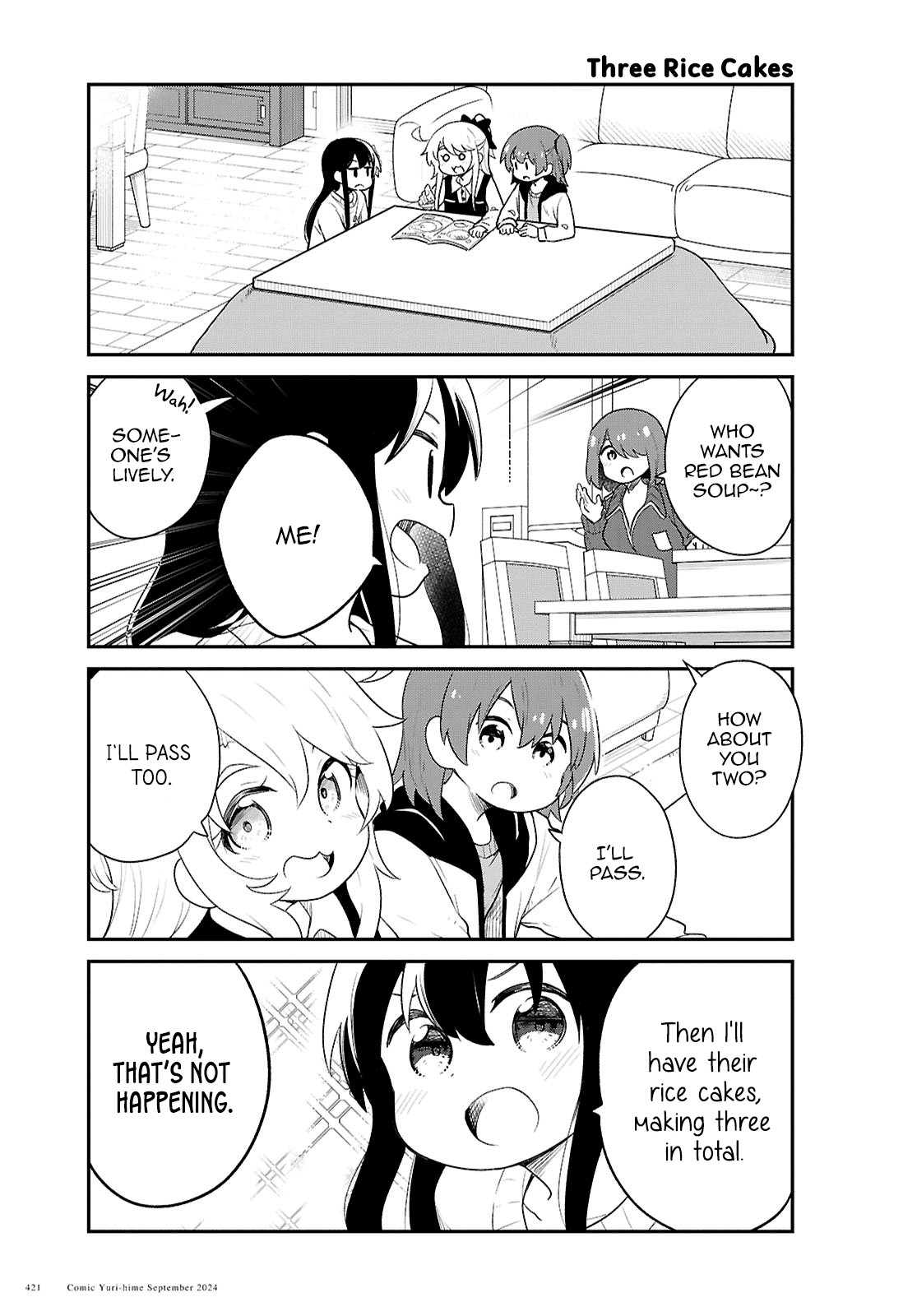 Watashi ni Tenshi ga Maiorita! Chapter 122 page 3 - Chapter 122