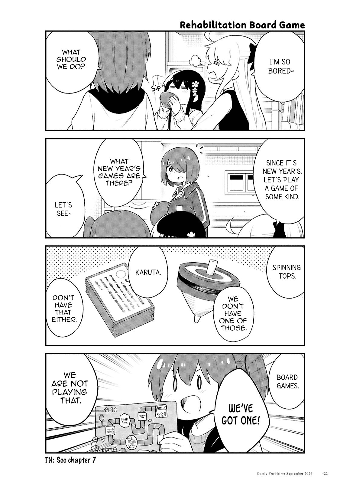 Watashi ni Tenshi ga Maiorita! Chapter 122 page 4 - Chapter 122
