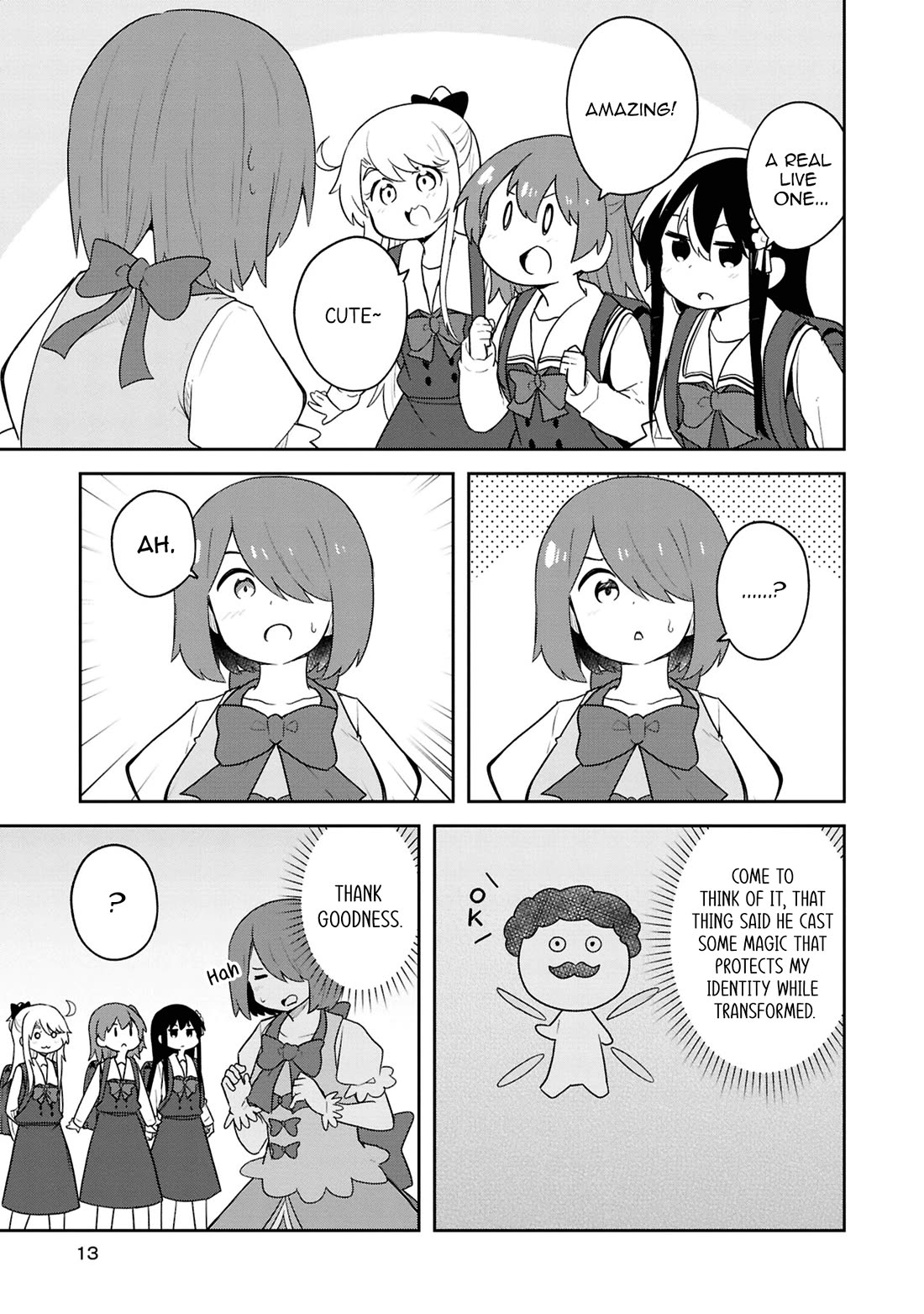 Watashi ni Tenshi ga Maiorita! Chapter 123.5 page 12 - Chapter 123.5: Magical Girl☆Hoshino Miyako