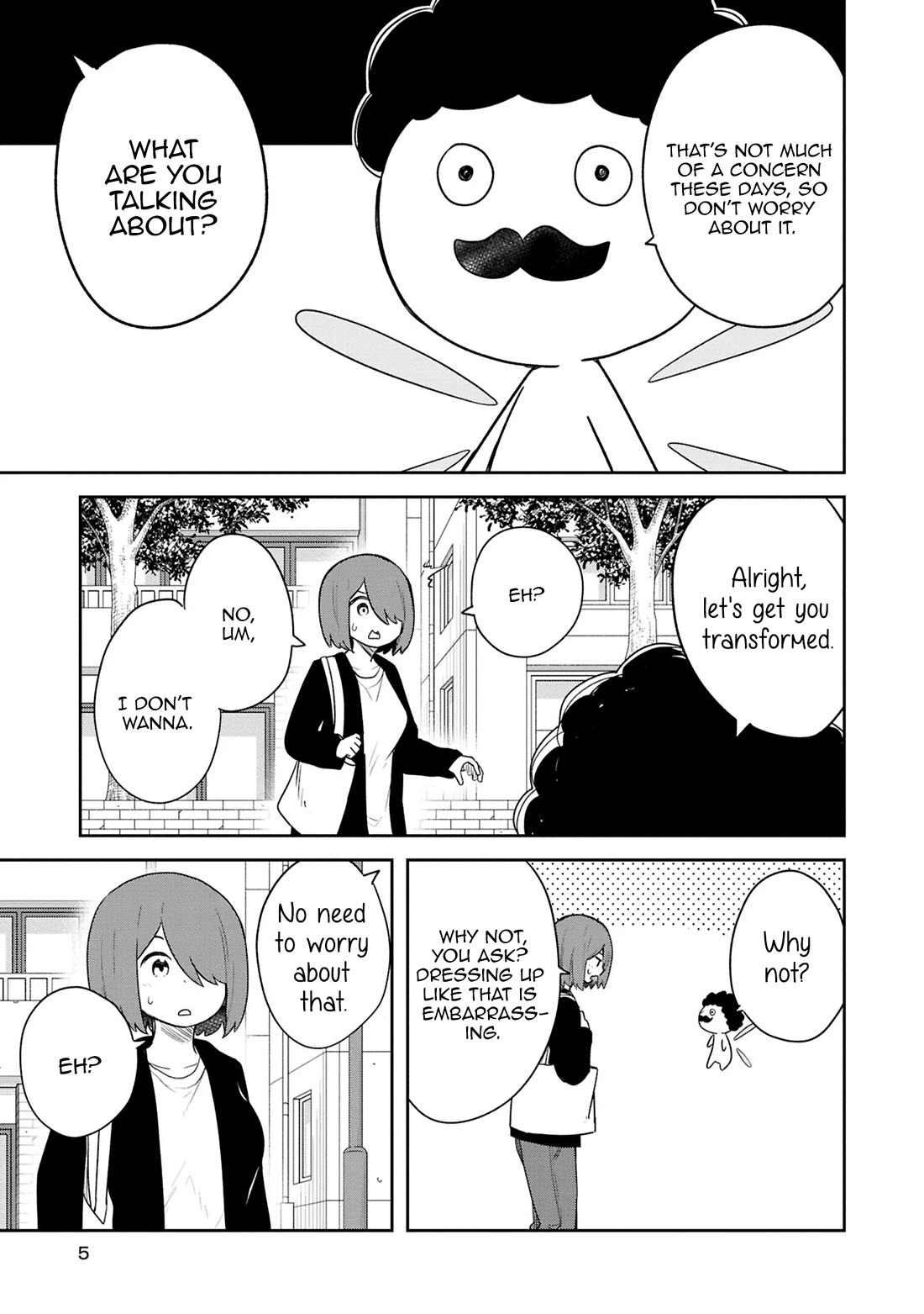 Watashi ni Tenshi ga Maiorita! Chapter 123.5 page 4 - Chapter 123.5: Magical Girl☆Hoshino Miyako