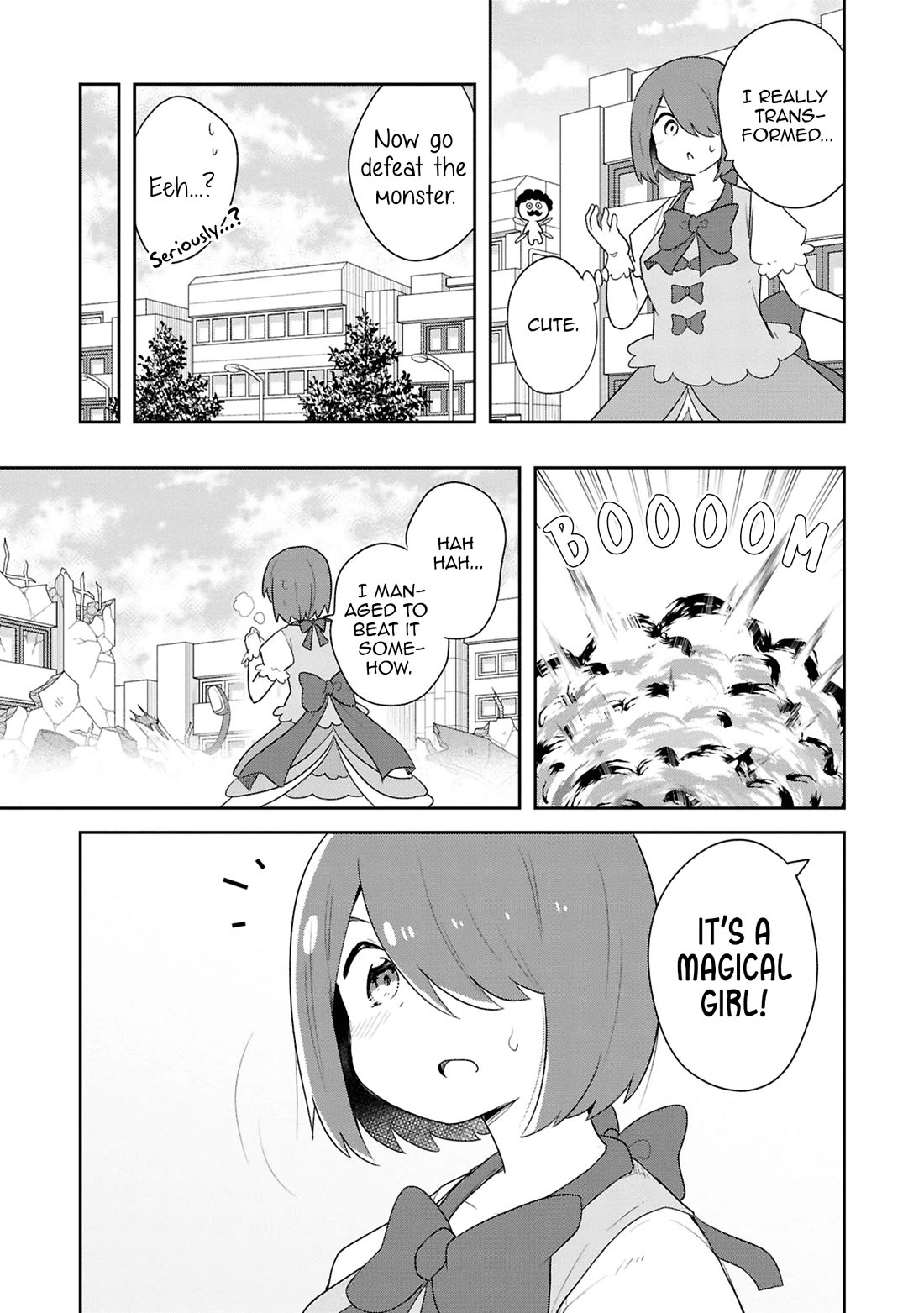 Watashi ni Tenshi ga Maiorita! Chapter 123.5 page 8 - Chapter 123.5: Magical Girl☆Hoshino Miyako
