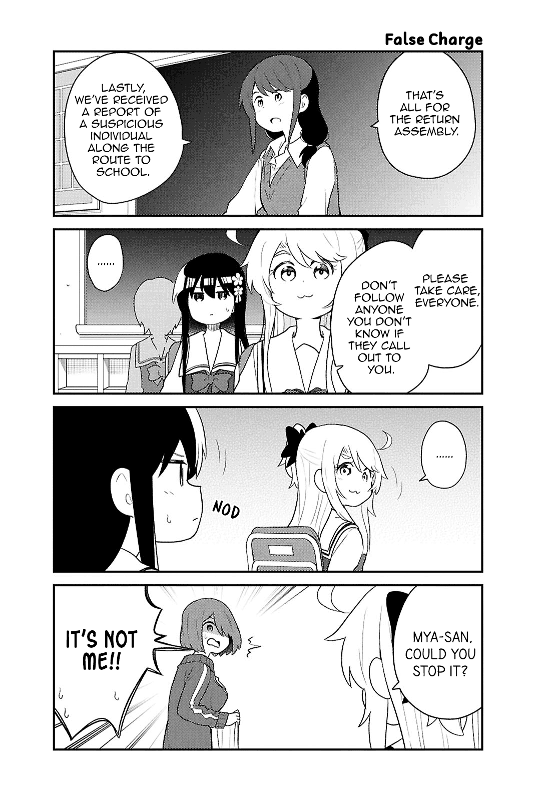 Watashi ni Tenshi ga Maiorita! Chapter 123 page 1 - Chapter 123