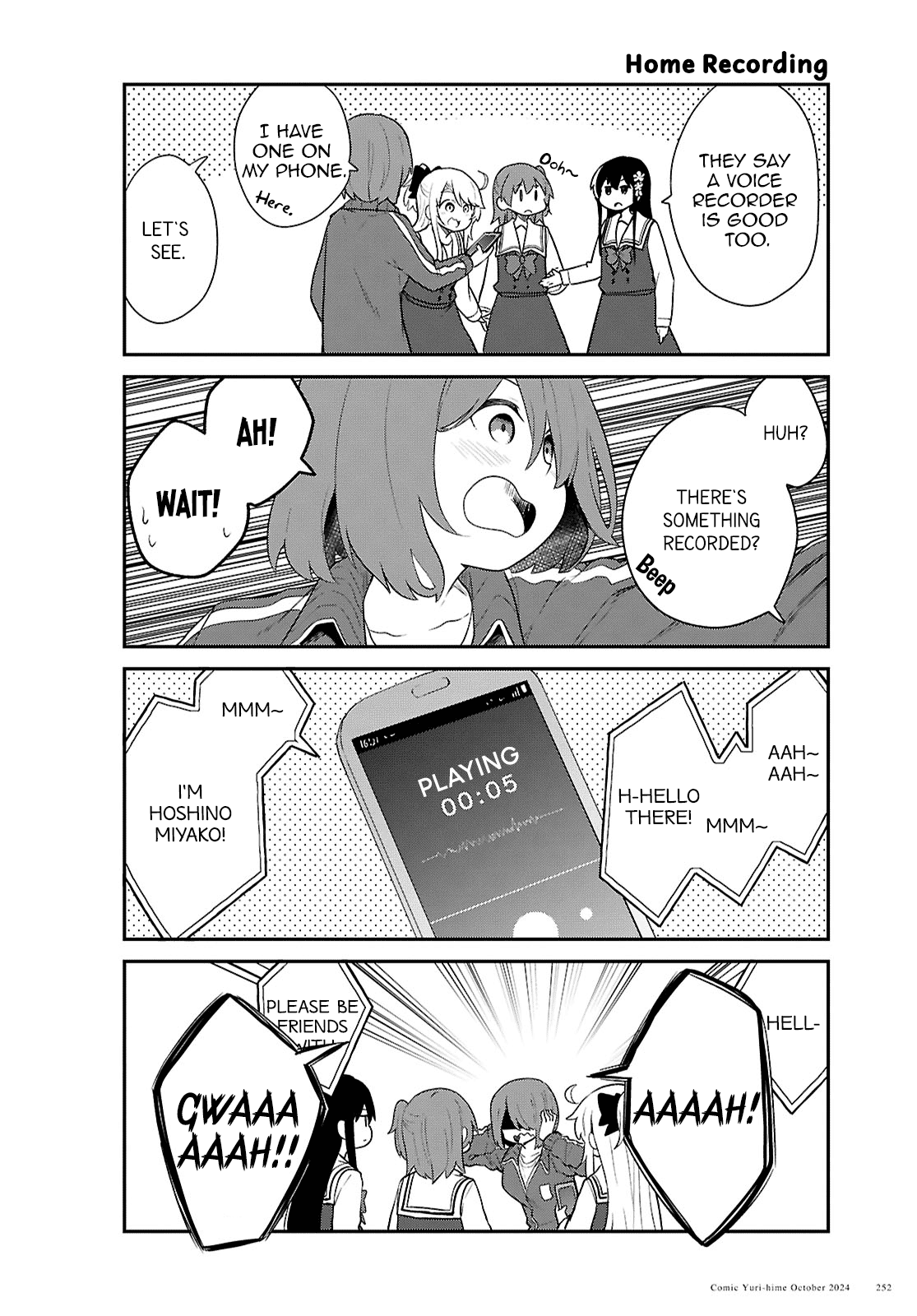 Watashi ni Tenshi ga Maiorita! Chapter 123 page 4 - Chapter 123