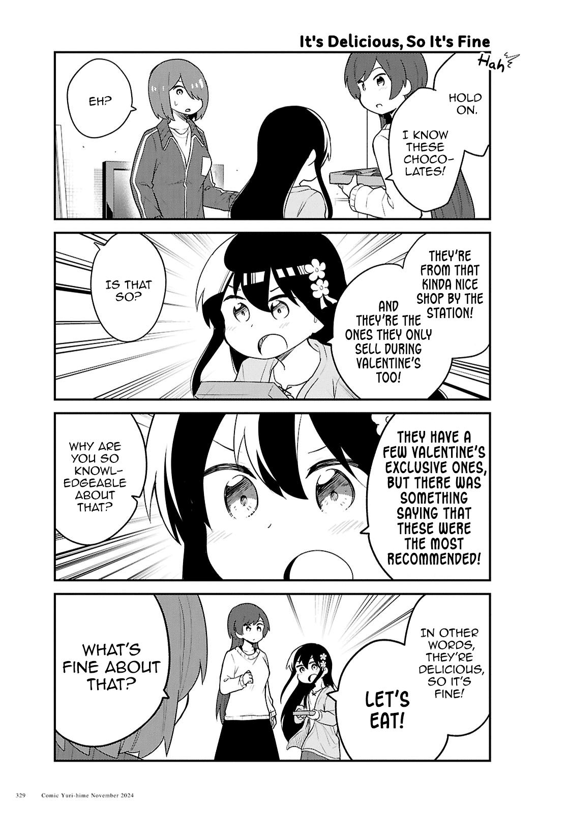 Watashi ni Tenshi ga Maiorita! Chapter 124 page 11 - Chapter 124