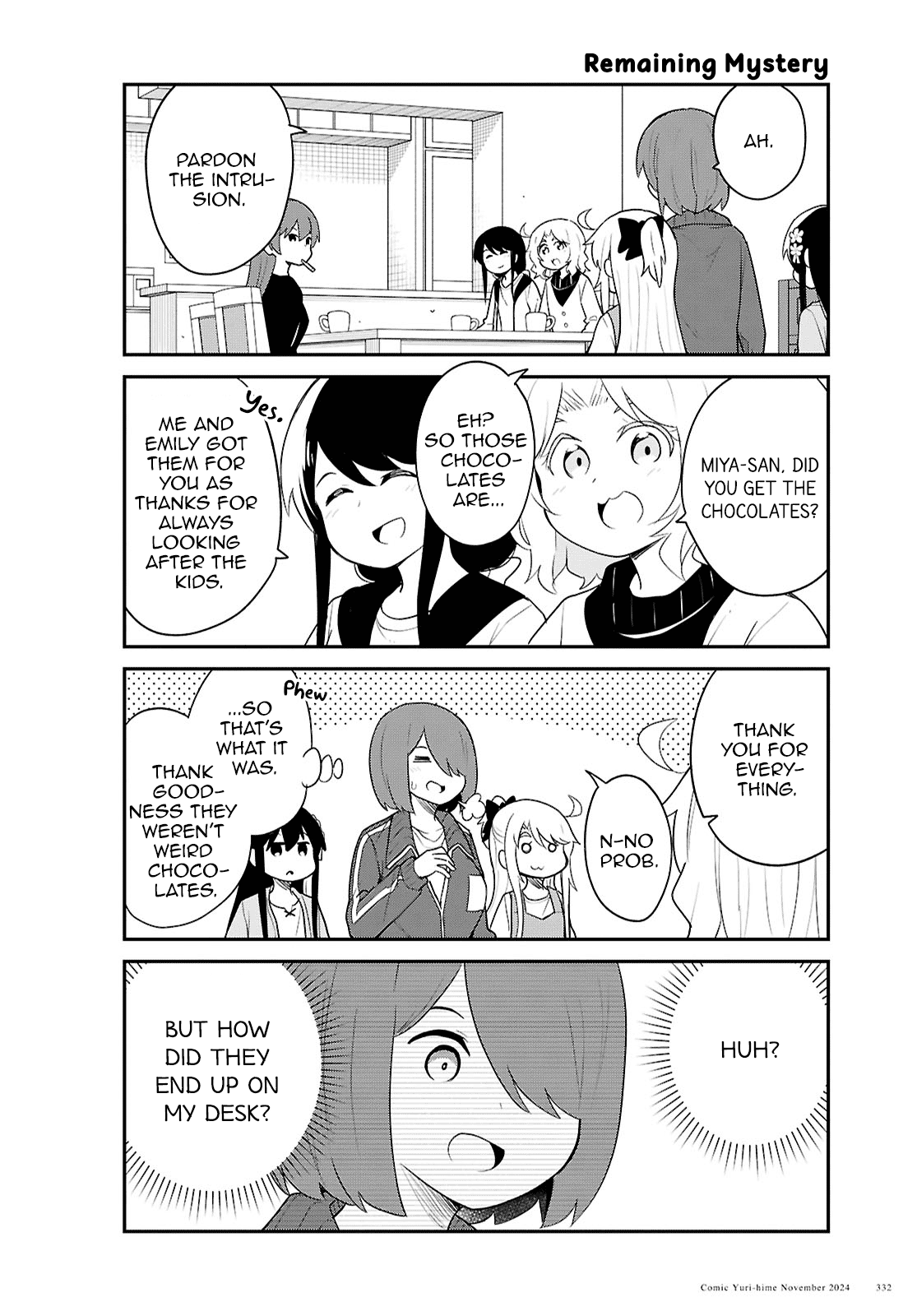Watashi ni Tenshi ga Maiorita! Chapter 124 page 14 - Chapter 124