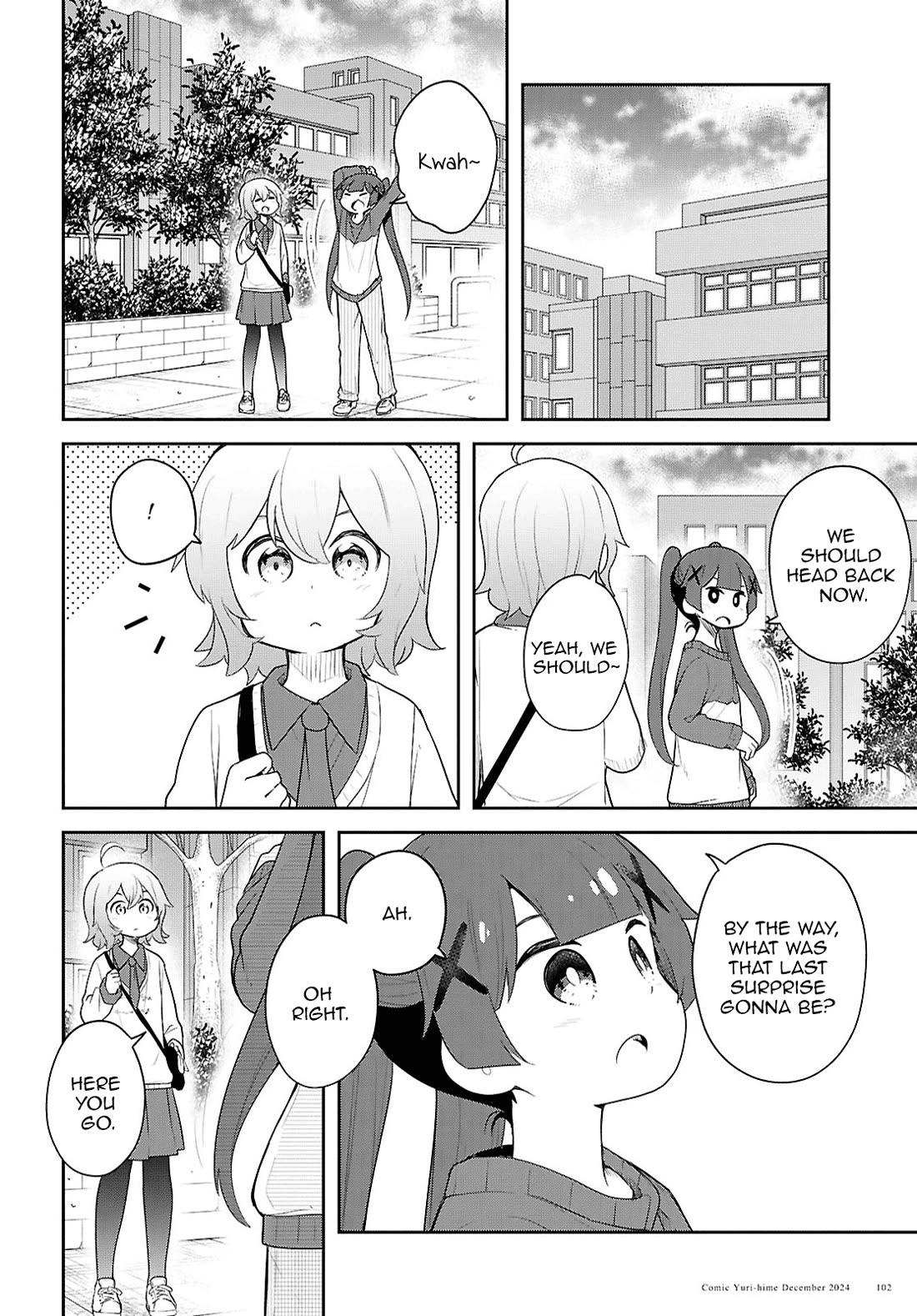 Watashi ni Tenshi ga Maiorita! Chapter 125 page 14 - Chapter 125