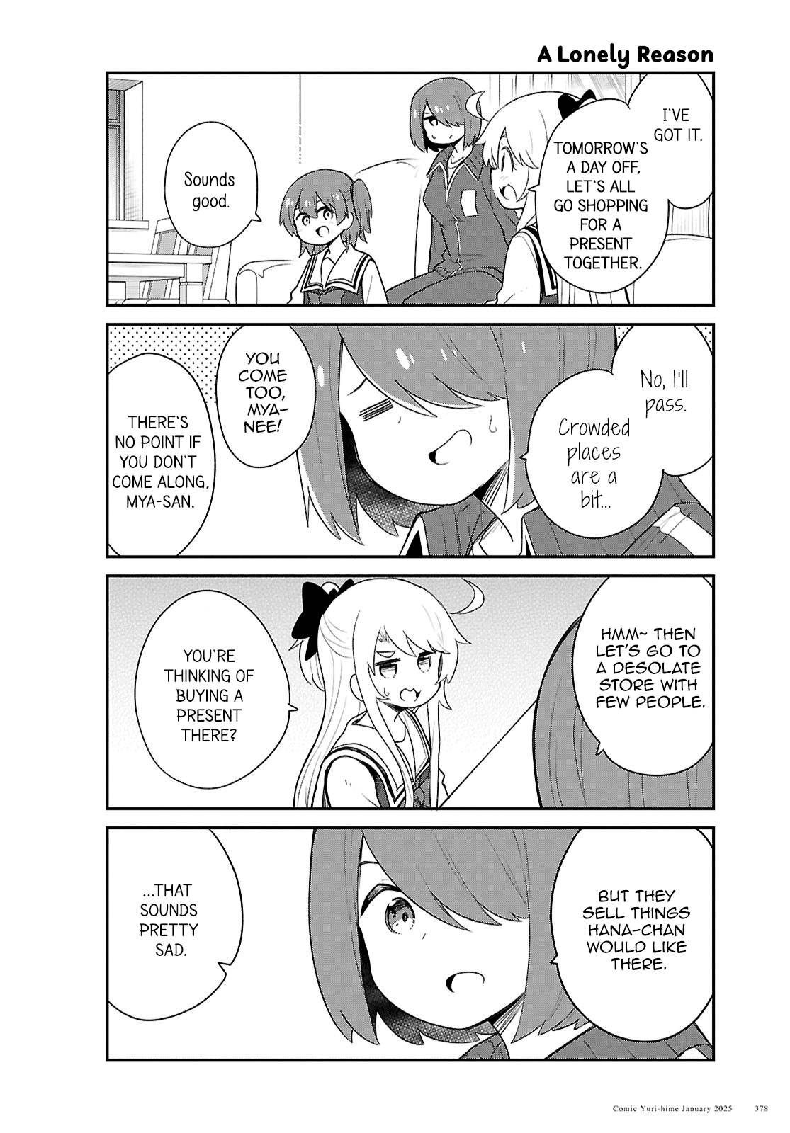Watashi ni Tenshi ga Maiorita! Chapter 127 page 2 - Chapter 127