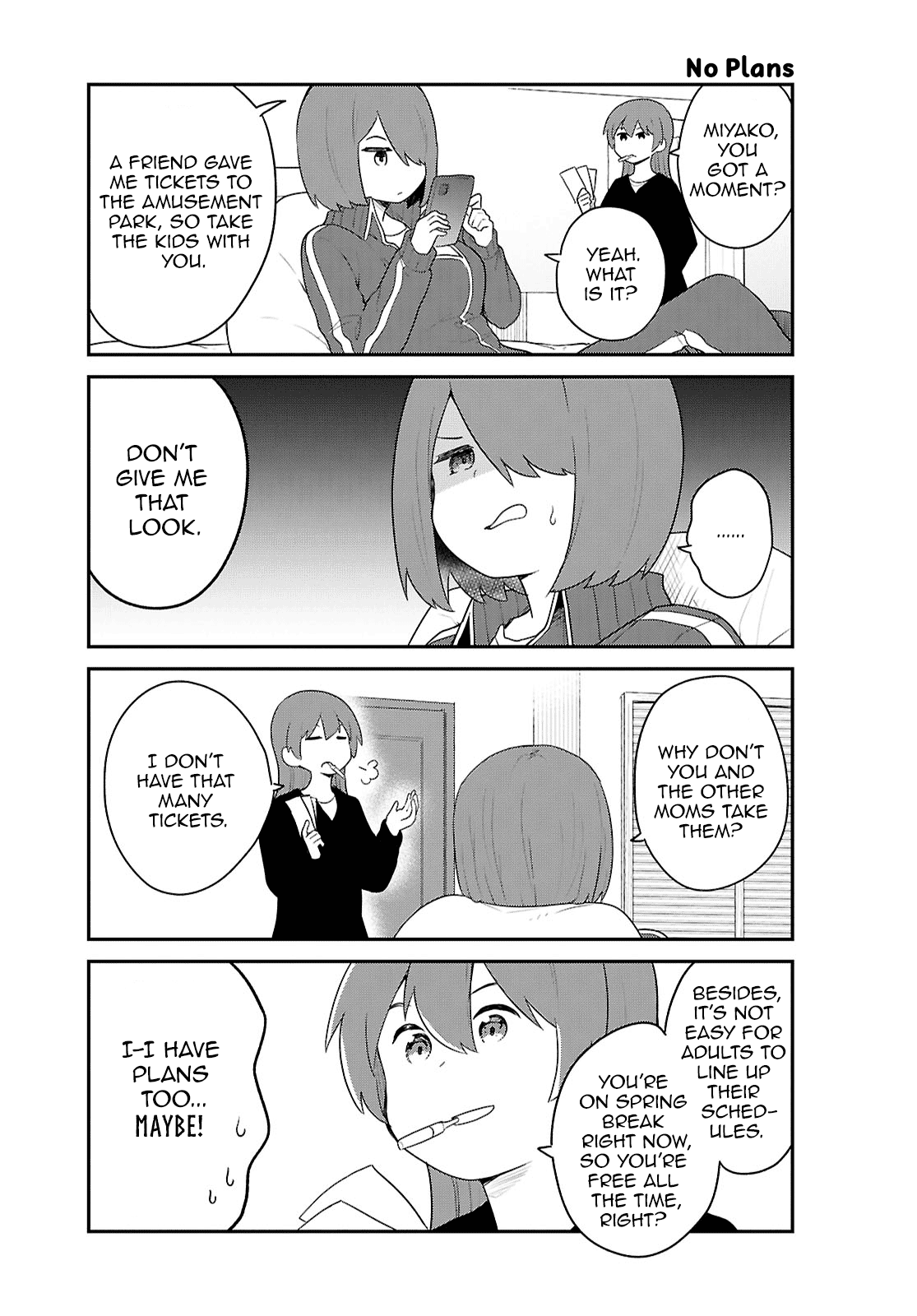 Watashi ni Tenshi ga Maiorita! Chapter 128 page 1 - Chapter 128