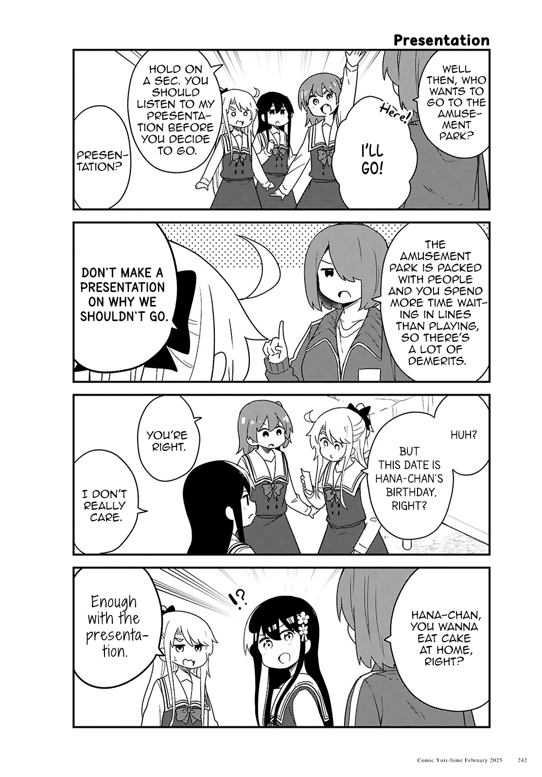 Watashi ni Tenshi ga Maiorita! Chapter 128 page 2 - Chapter 128