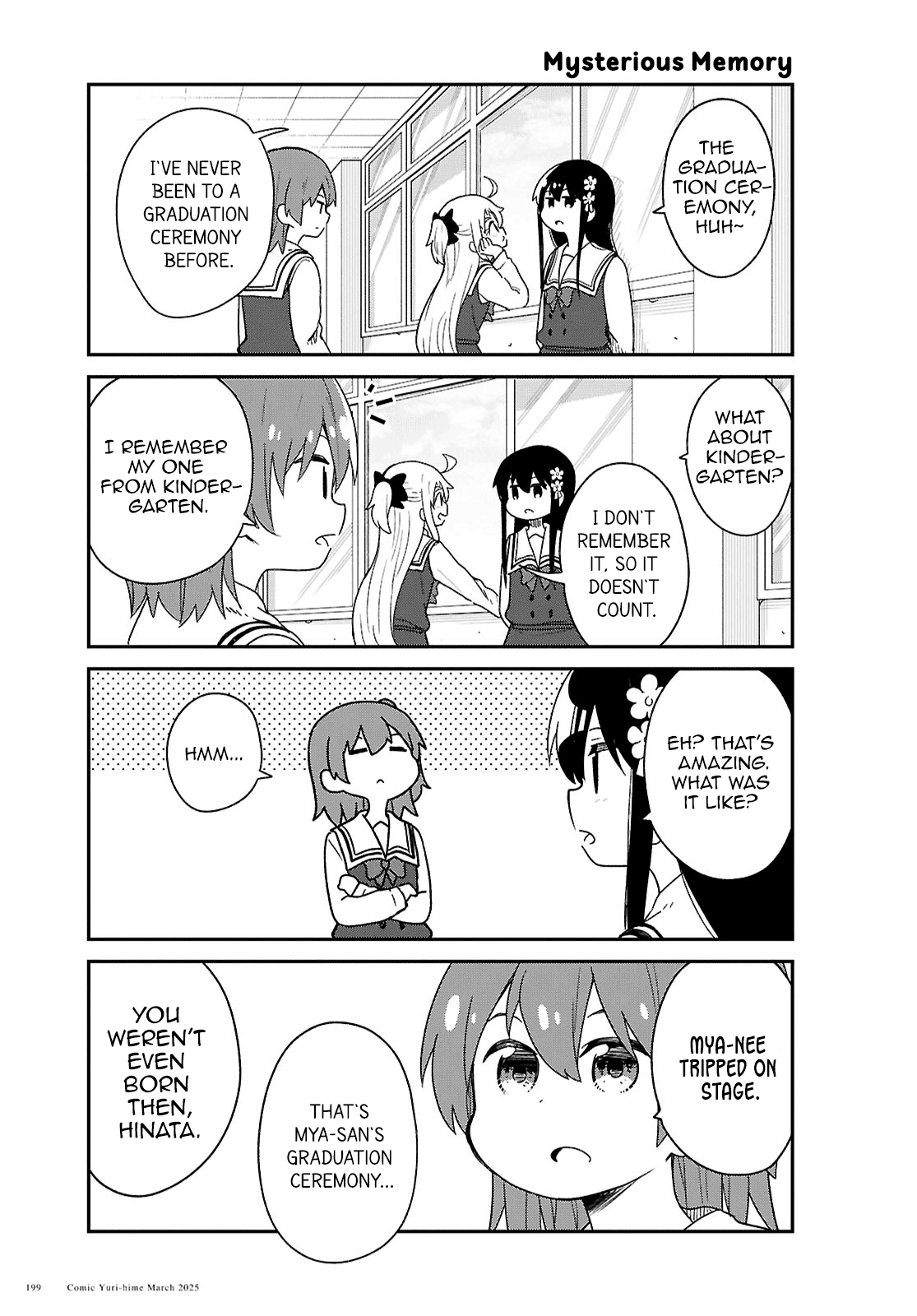 Watashi ni Tenshi ga Maiorita! Chapter 129 page 3 - Chapter 129