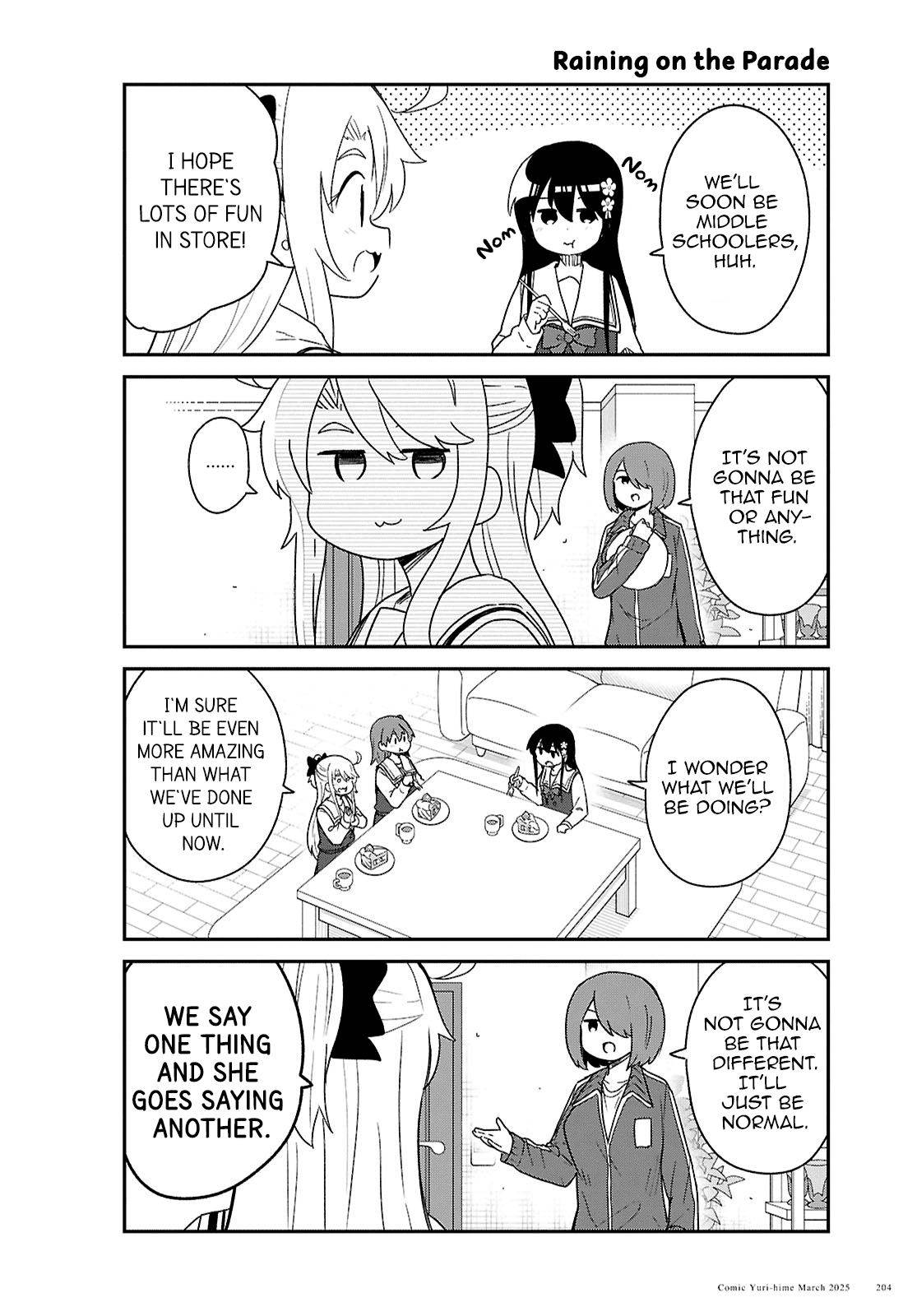 Watashi ni Tenshi ga Maiorita! Chapter 129 page 8 - Chapter 129